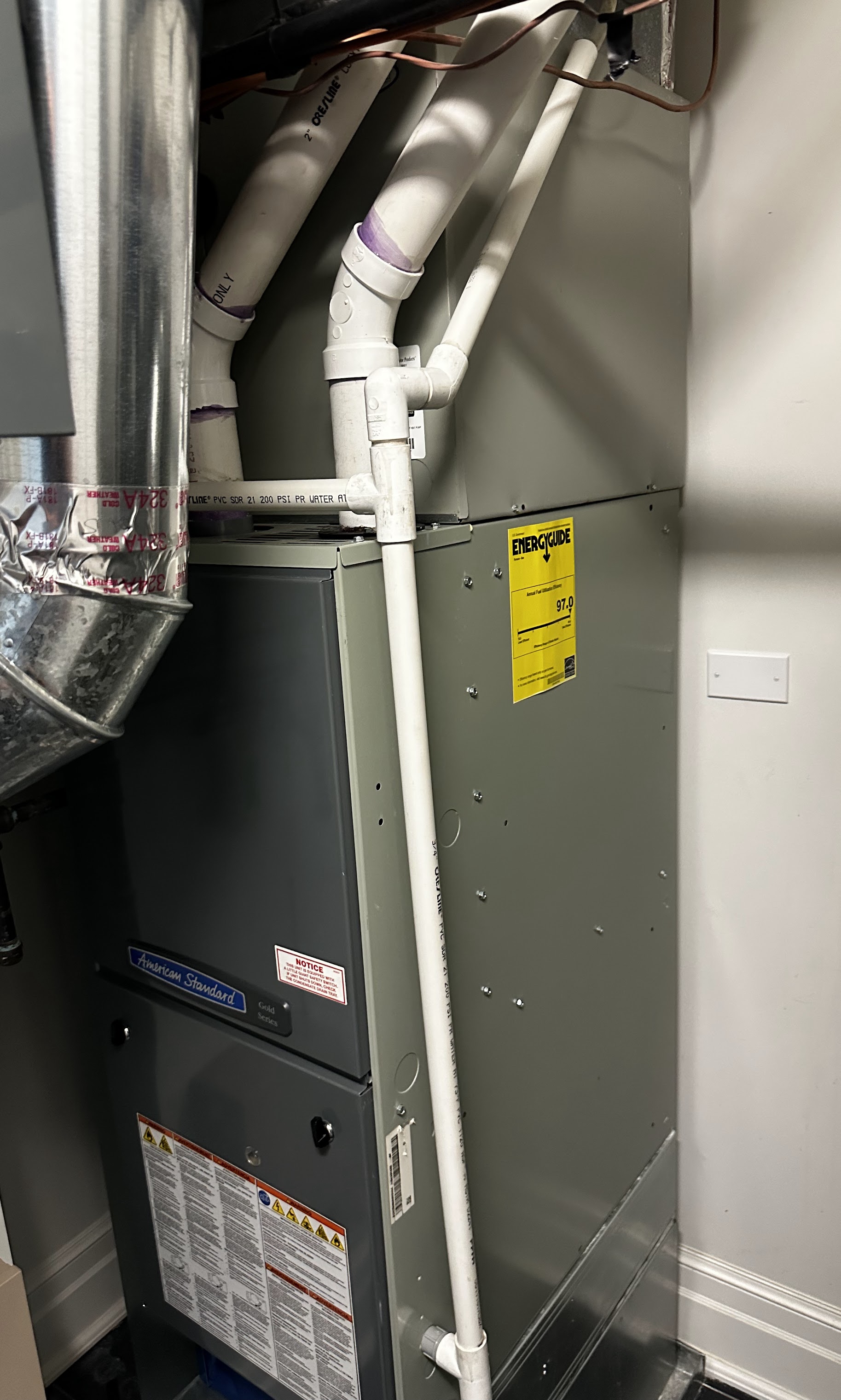 Dependable craftsmanship and efficient performance are visible in this well-installed HVAC system from Oasis Heating and Cooling, designed to keep homes comfortable.