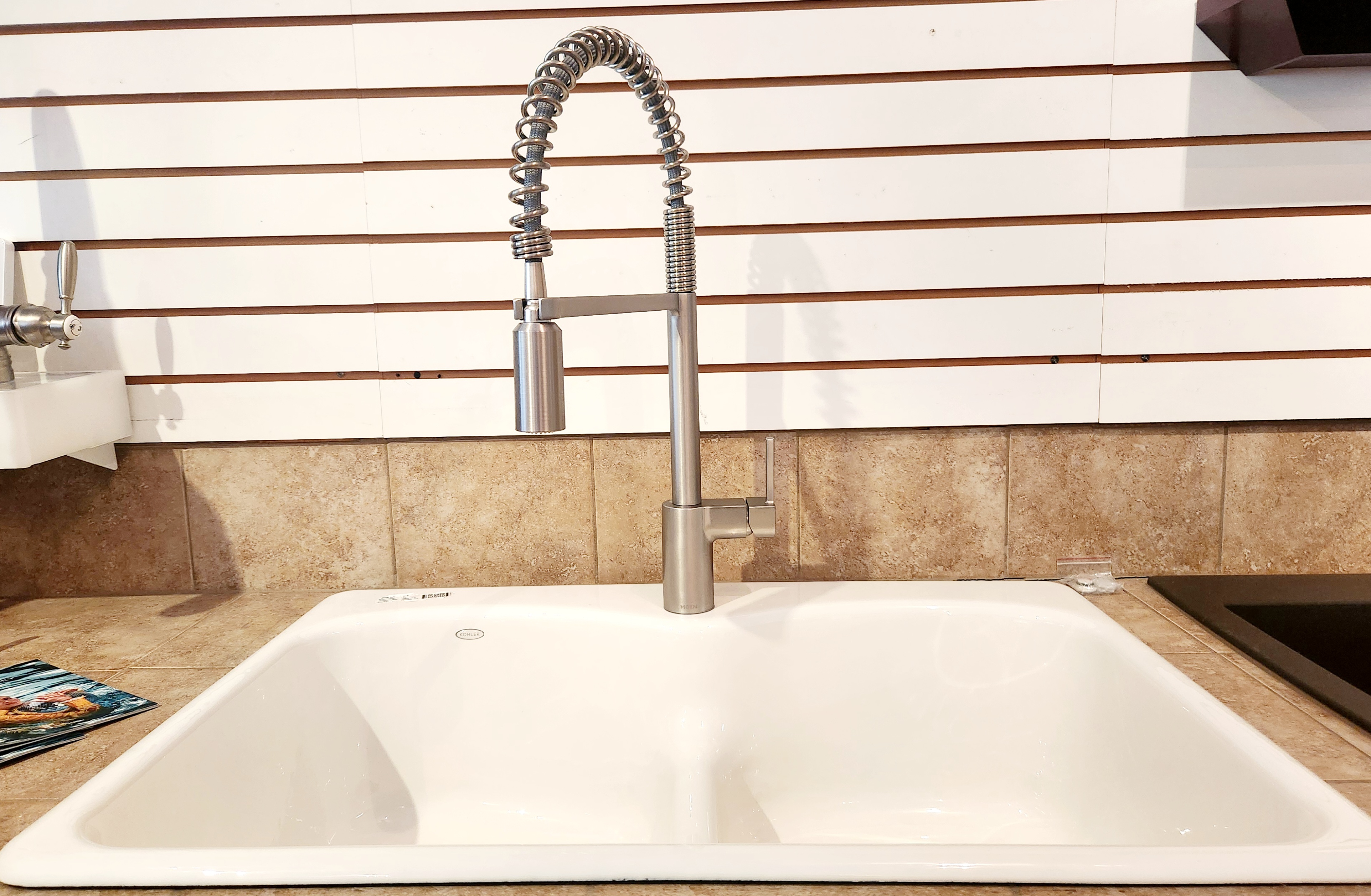 Elevate your kitchen with our sleek faucet designs at Alternate Design Plumbing, Inc.