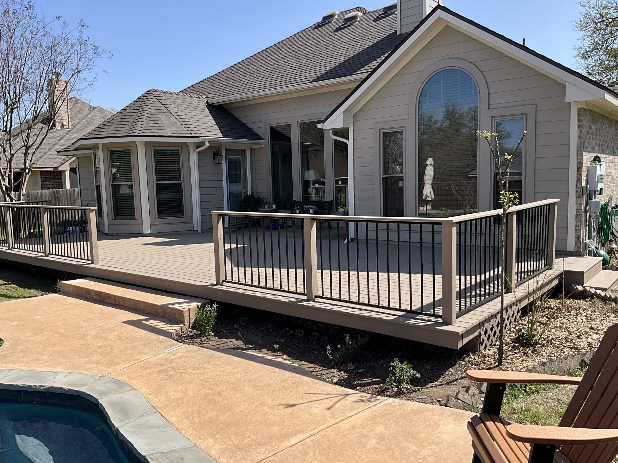 Enhance your home with A Team Home Services' expertly crafted outdoor spaces.