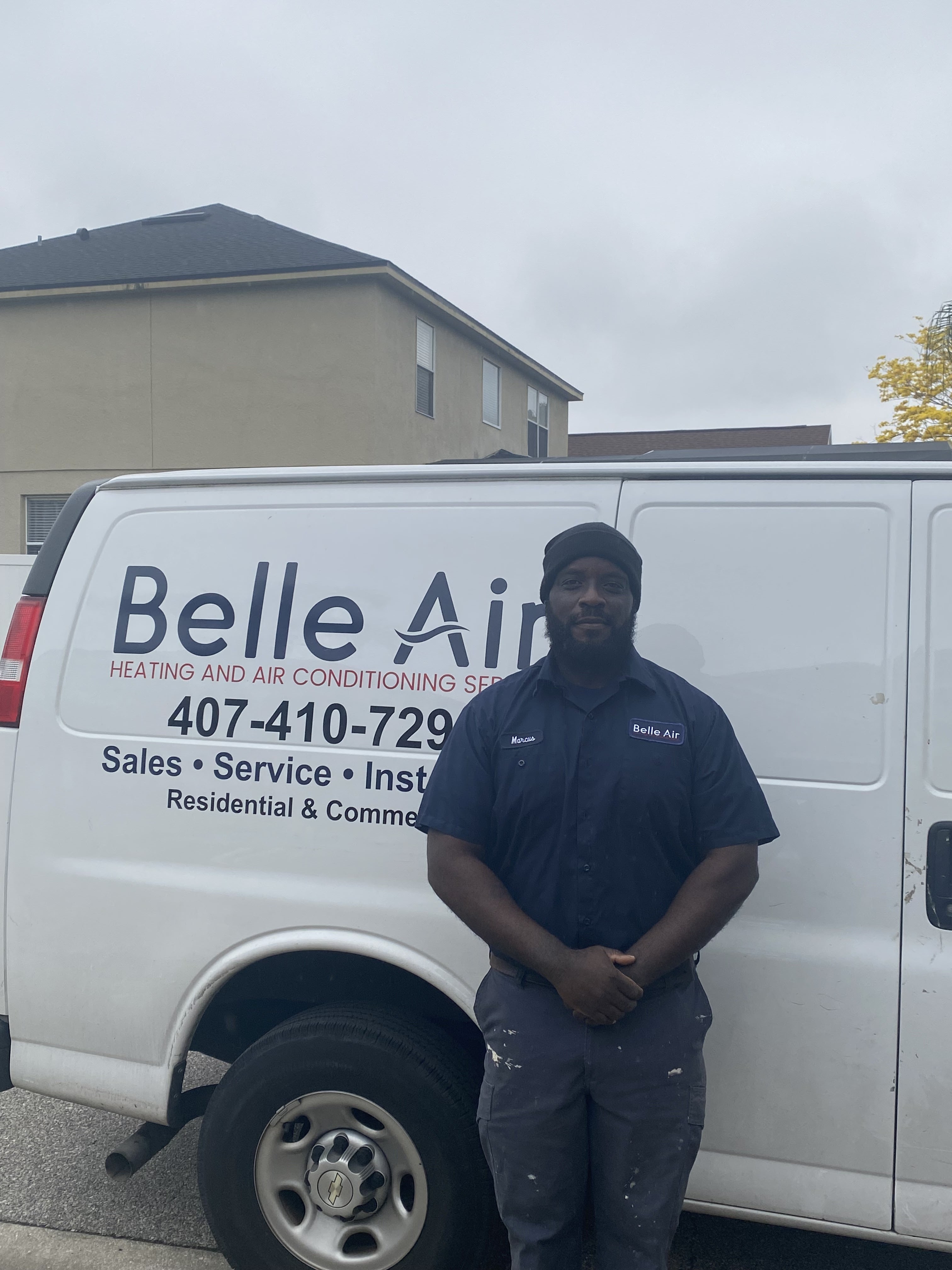 At Belle Air, we ensure exceptional HVAC service with professionalism right at your doorstep.