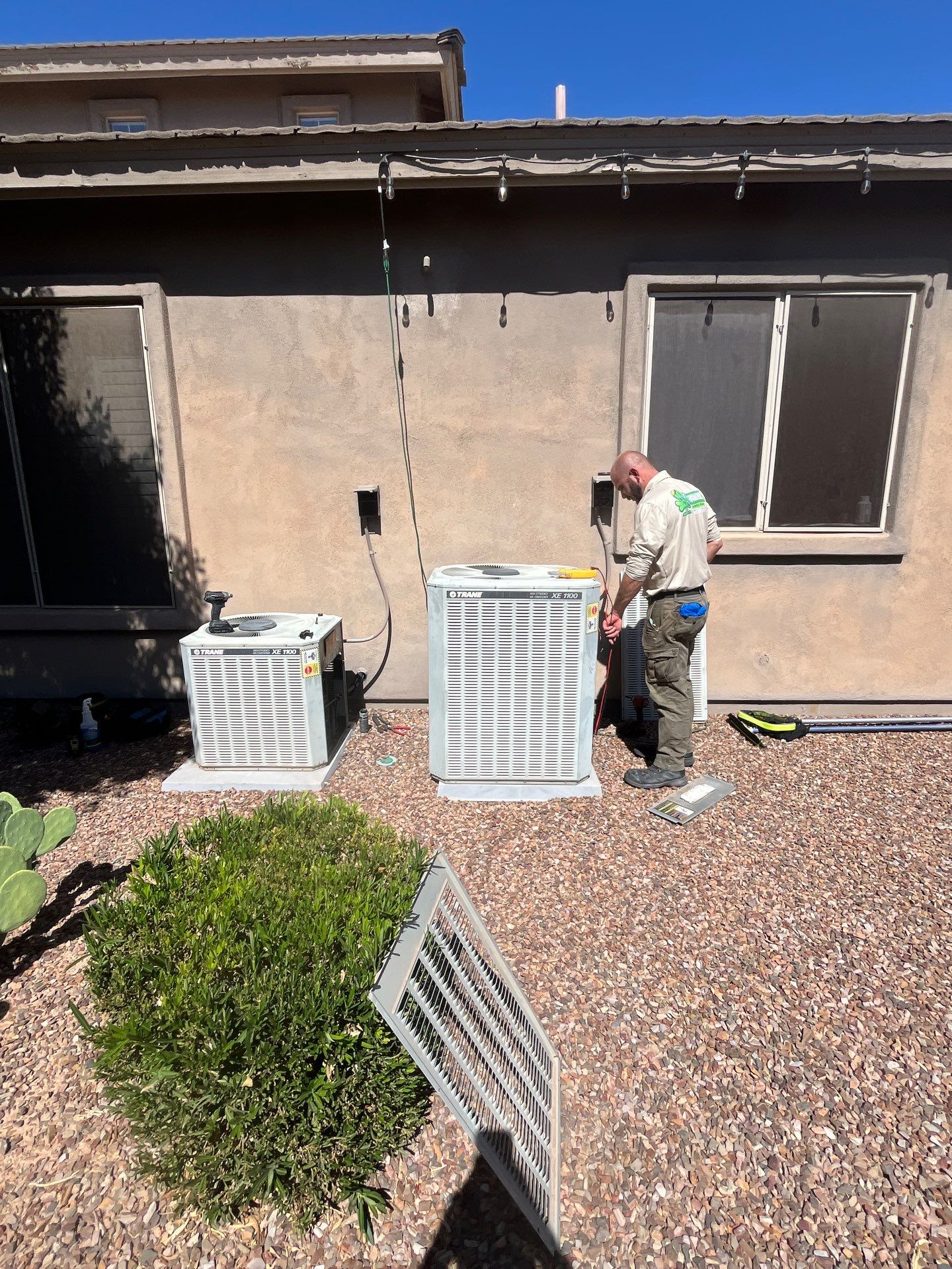 Experience top-notch outdoor AC repair services with Shamrock Heating & Cooling, delivering quality and value every time.