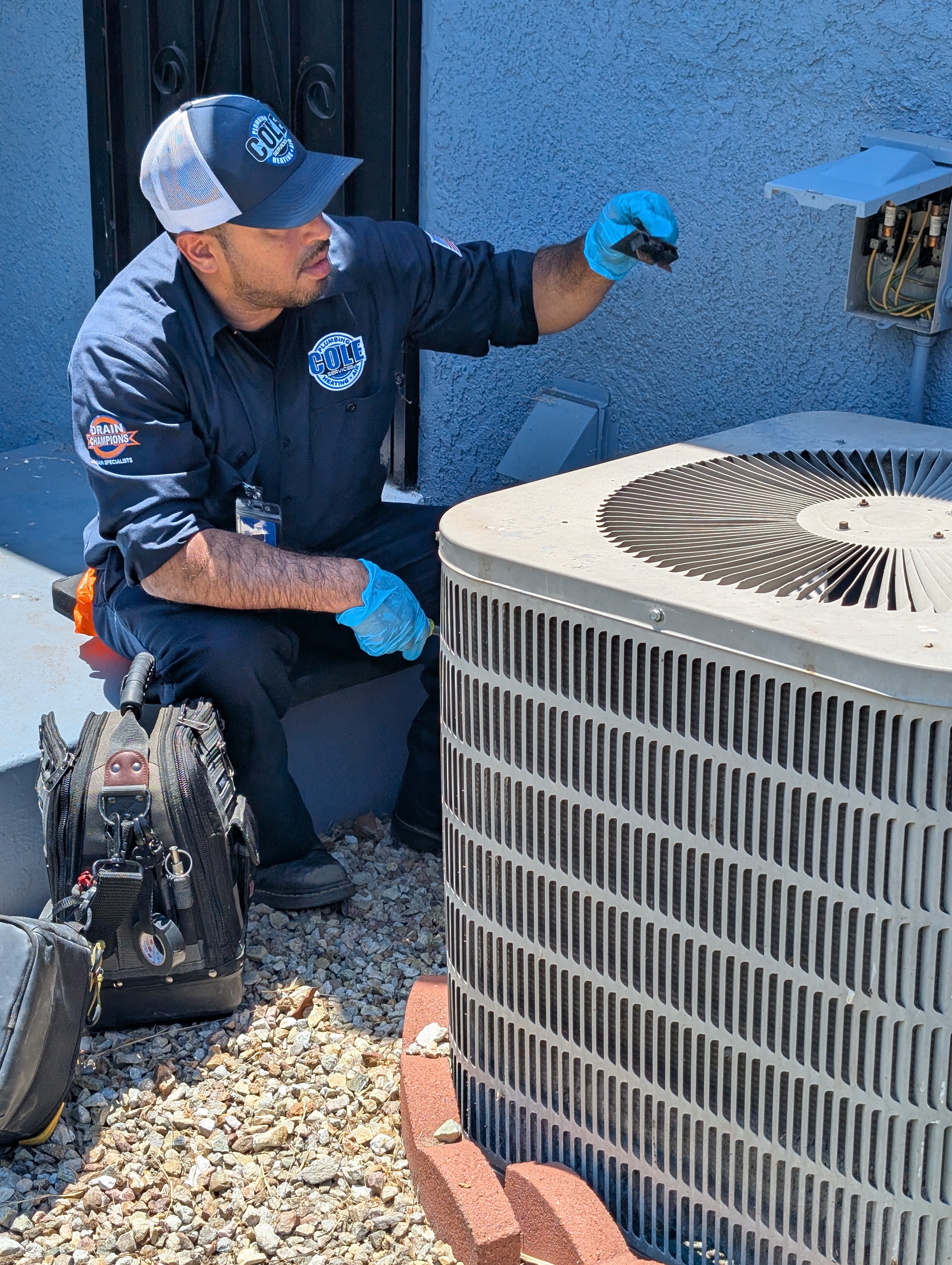 Experience top-notch HVAC services with Cole Services – your dependable solution for comprehensive air conditioning needs.