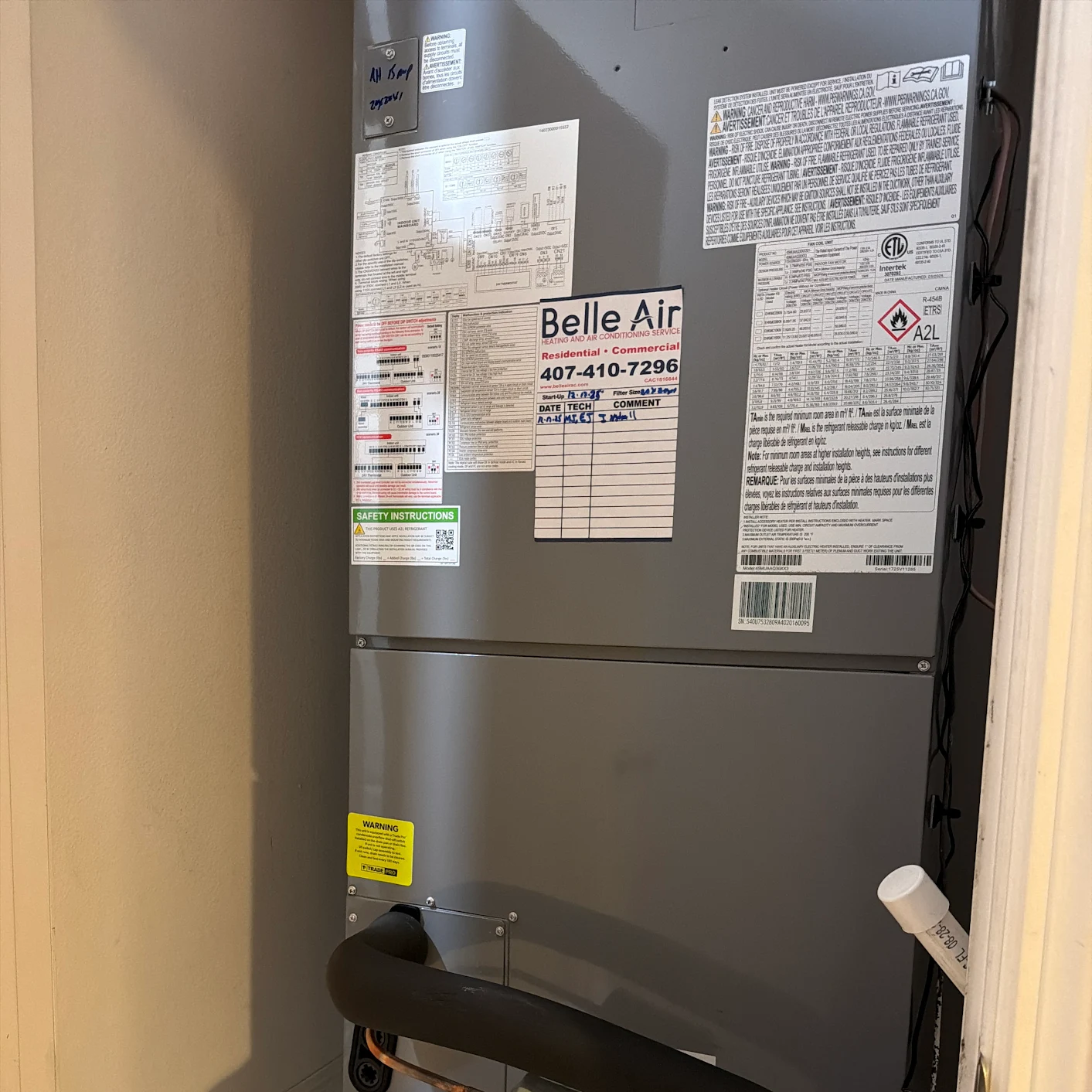 Experience unparalleled comfort with Belle Air, your trusted partner in superior HVAC solutions.