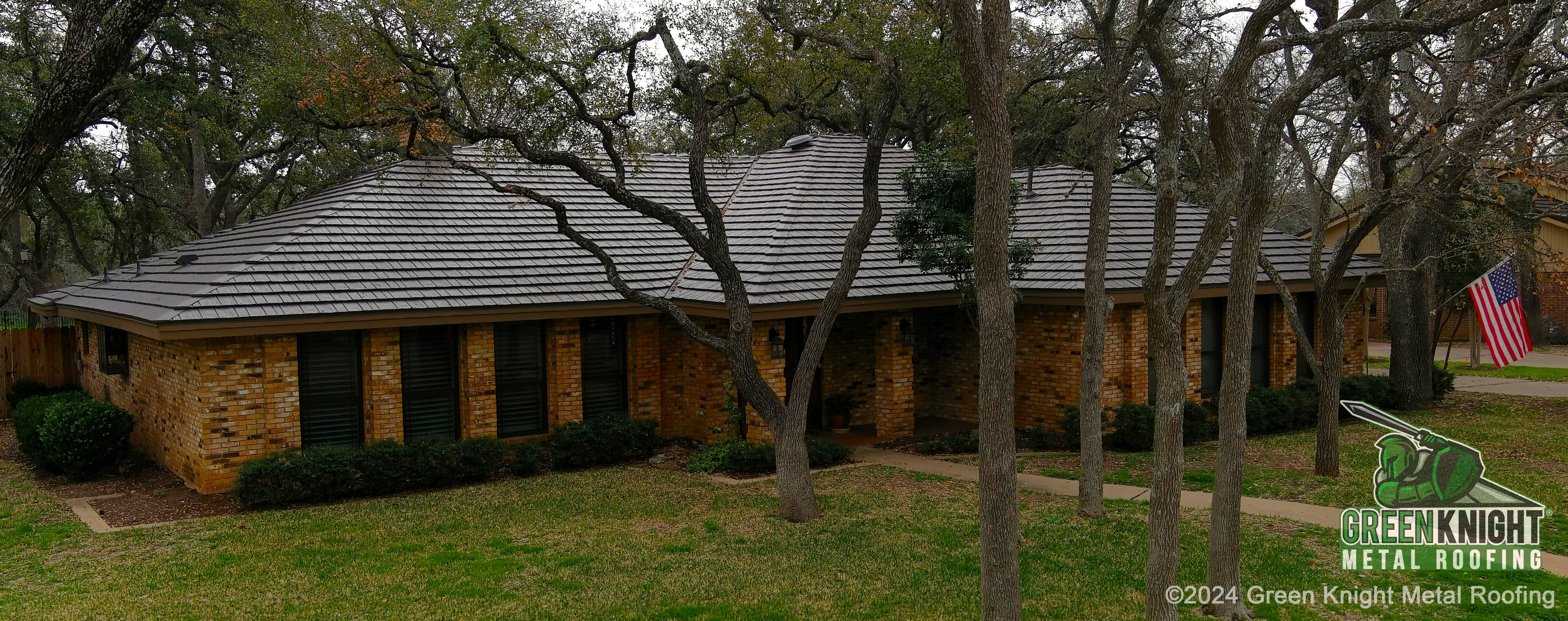 Enhance your home's curb appeal and durability with Green Knight® Metal Roofing, where quality meets professionalism.