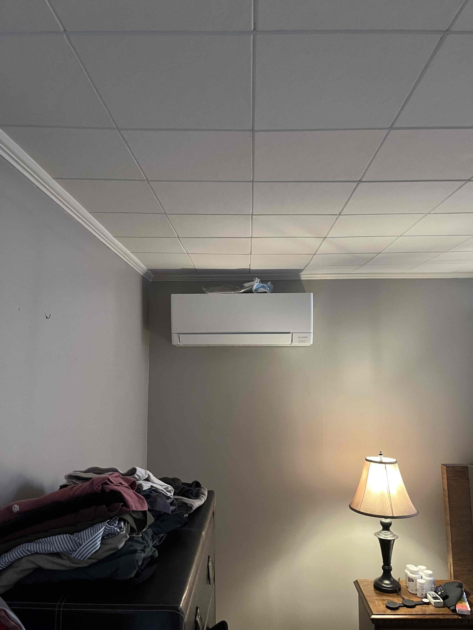 Showcasing reliable comfort, Akian Plumbing, Heating, Cooling & Electric installed this clean ductless mini-split to deliver quiet, efficient climate control.