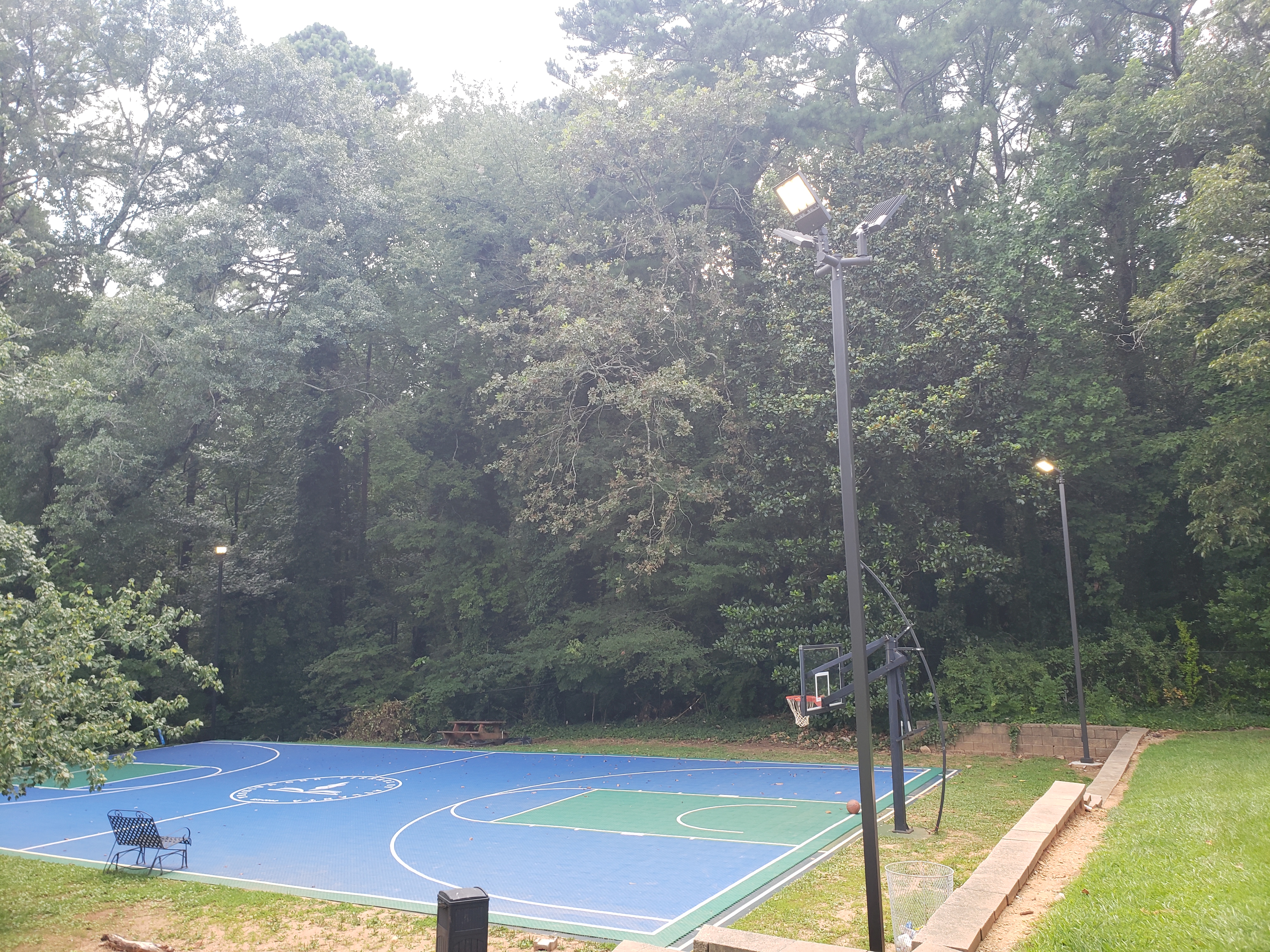 Illuminate your outdoor spaces with Aardvark Electric, Inc.'s professional lighting solutions, ensuring quality and reliability in every project.