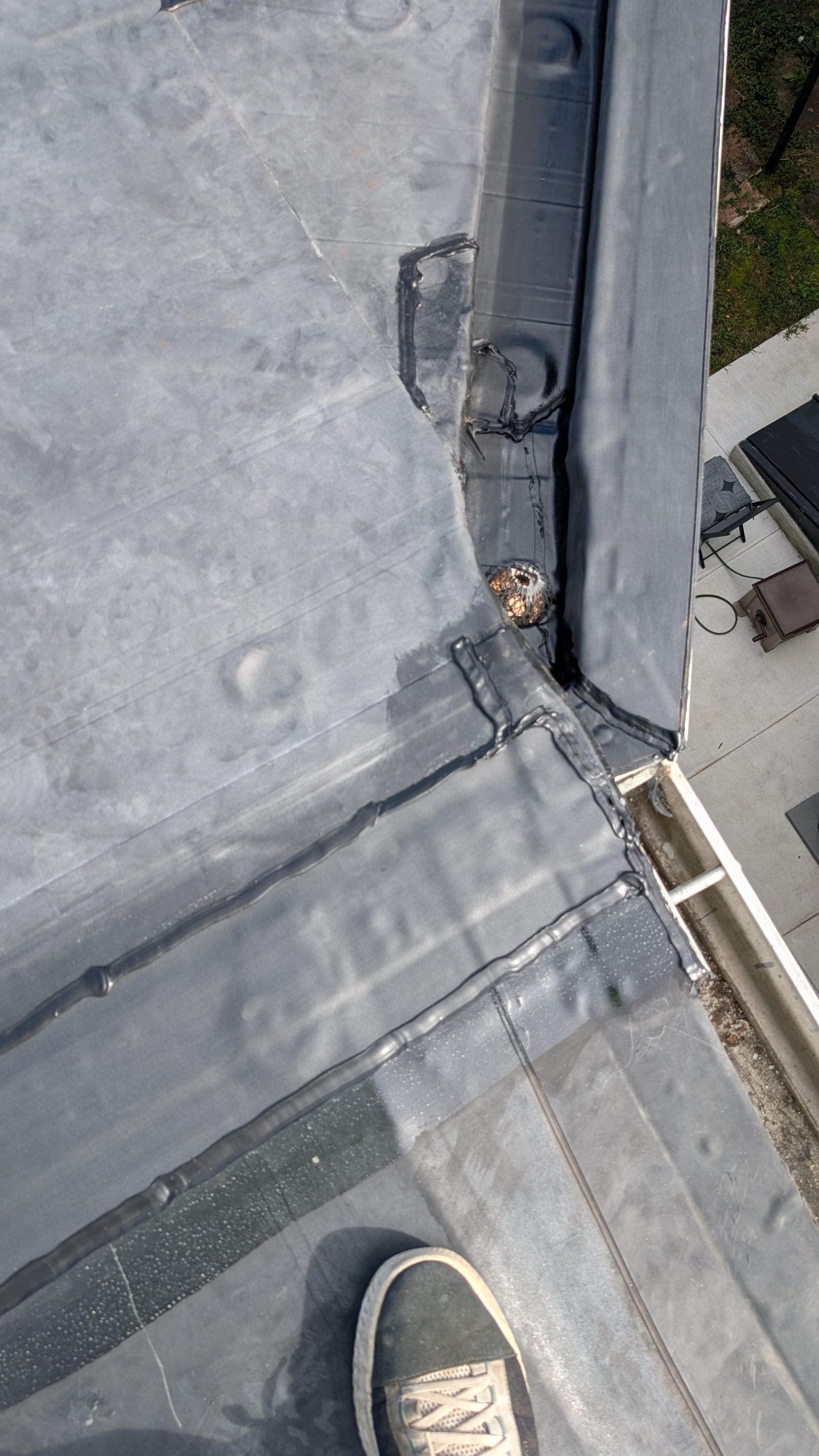 Showing durable seam work and careful edge flashing, Mosaic Roofing & Exteriors demonstrates craftsmanship that helps prevent leaks and extend roof life.