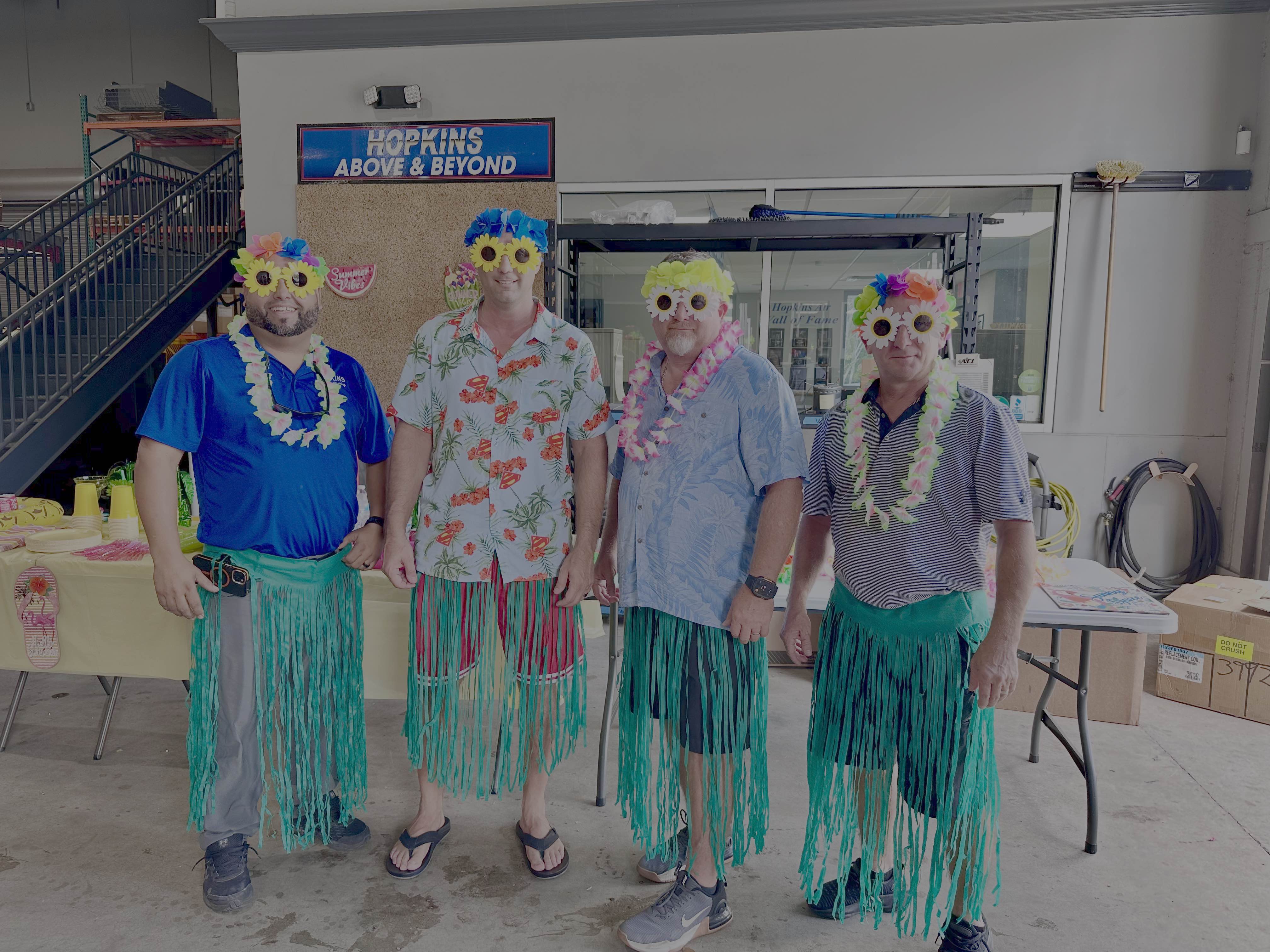 Experience the lively workplace culture at Hopkins Air Conditioning, where service meets a smile!