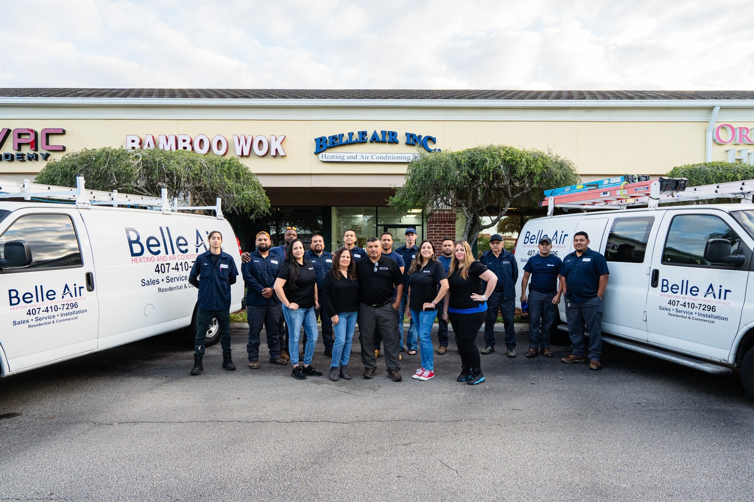 The dedicated team at Belle Air ensures top-quality HVAC service, enhancing comfort for your home and business.