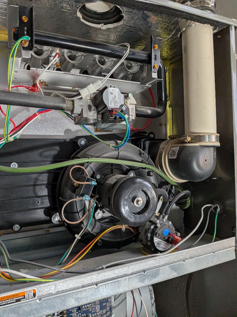 Windy City HVAC Repair shows meticulous workmanship inside this furnace, highlighting reliable performance and attentive maintenance.