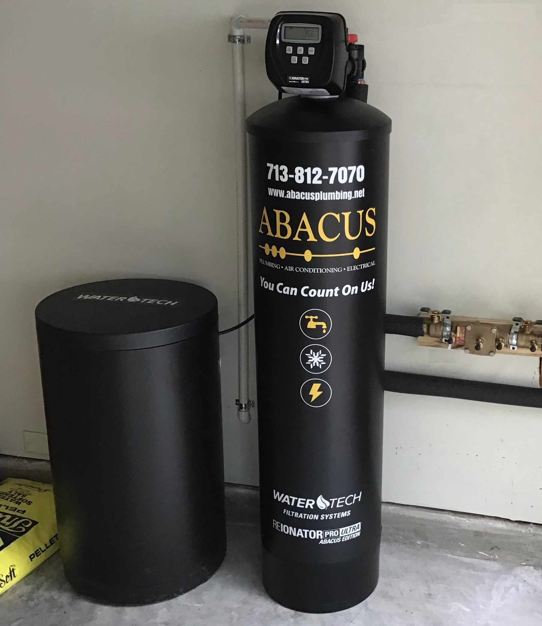 Showcasing reliable craftsmanship and tidy installation, Abacus Plumbing, Air Conditioning & Electrical delivers dependable water filtration service customers trust.