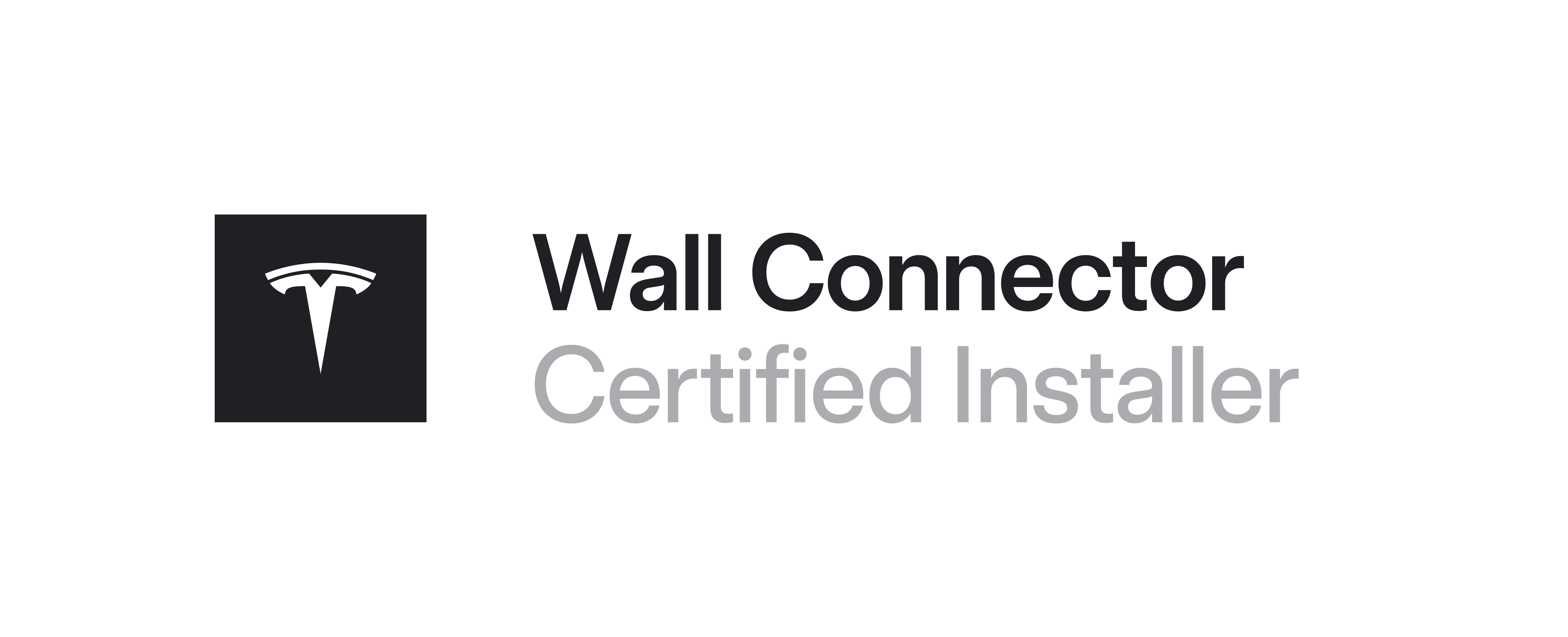 Blue Line Electric: Your Certified Installer for Tesla Wall Connectors, ensuring professional and quality service.