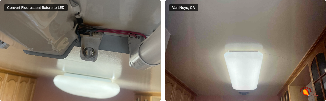 LED Fluorescent Light Conversion in Van Nuys, CA