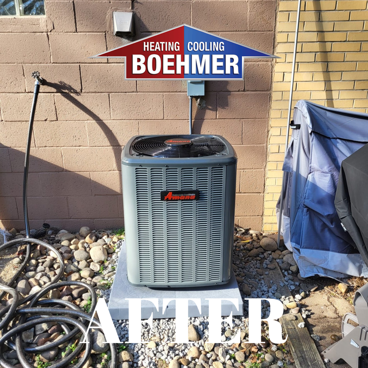 Boehmer Heating & Cooling ensures top-quality AC installations. Experience the aftercare of true professionalism.
