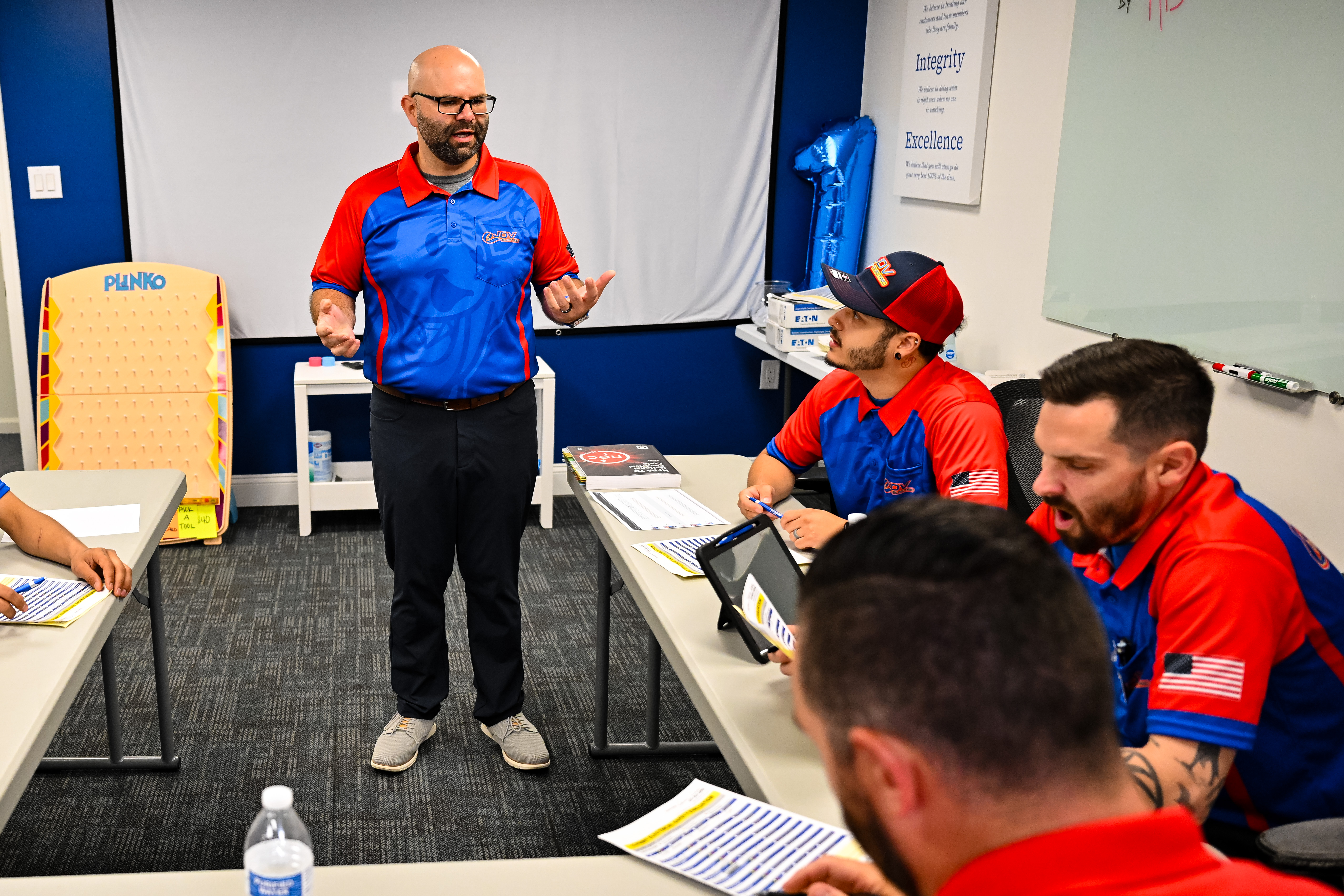 JDV Electric: Empowering our team through collaboration and excellence.