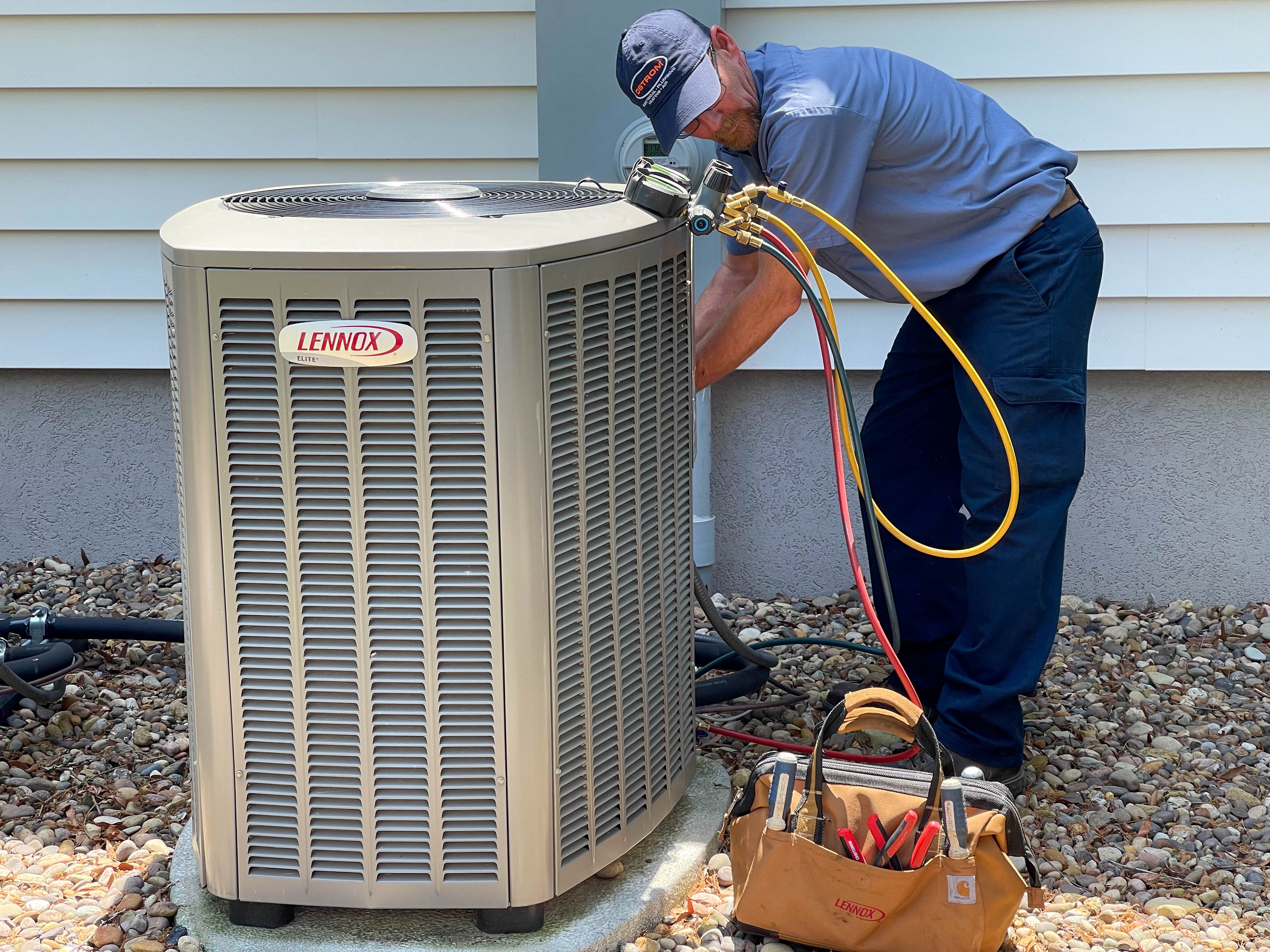 Experience top-notch HVAC services with Ostrom Electrical Plumbing Heating & Air Conditioning, ensuring comfort and reliability for your home.