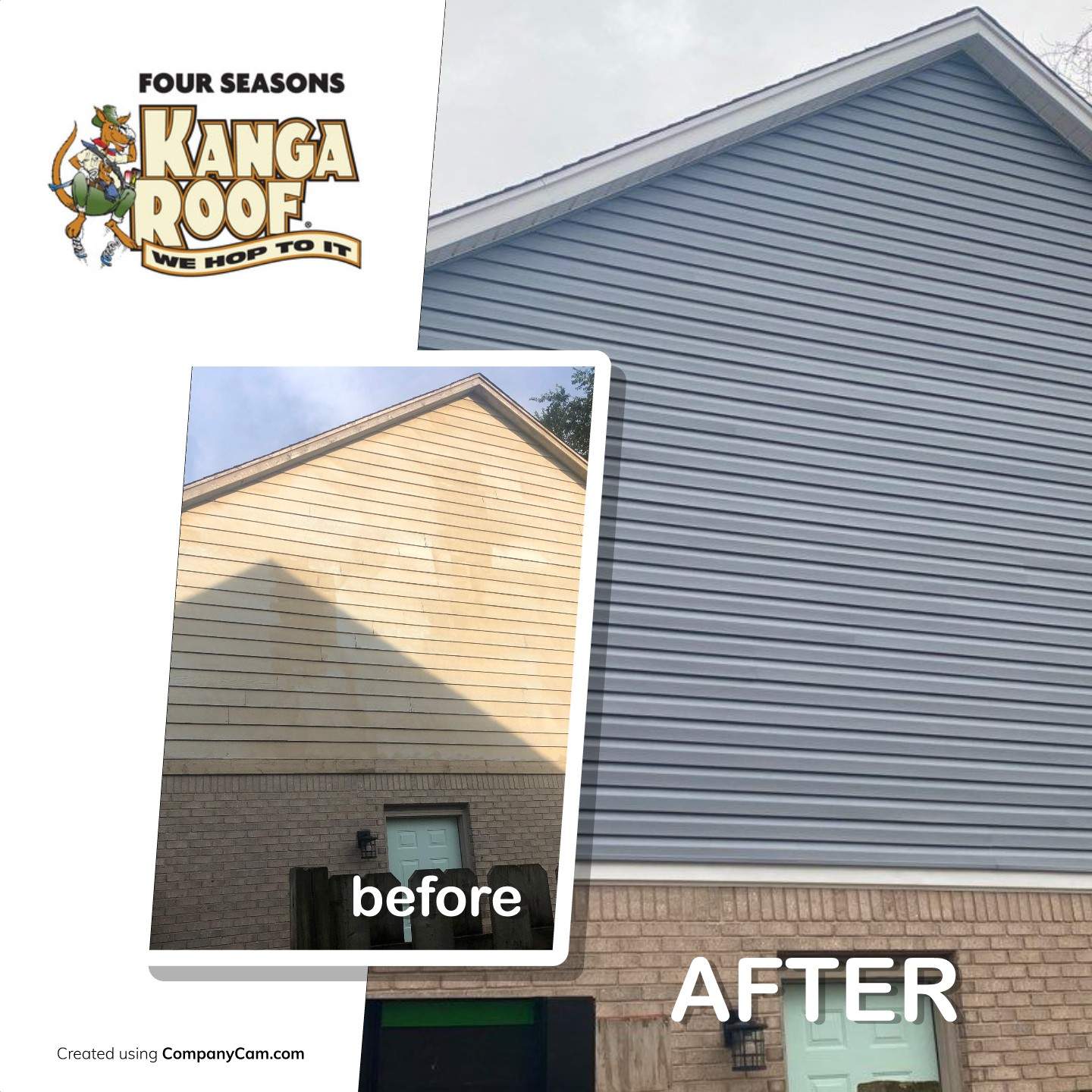 Transform your home’s exterior with Four Seasons Kanga Roof, where excellence is guaranteed.