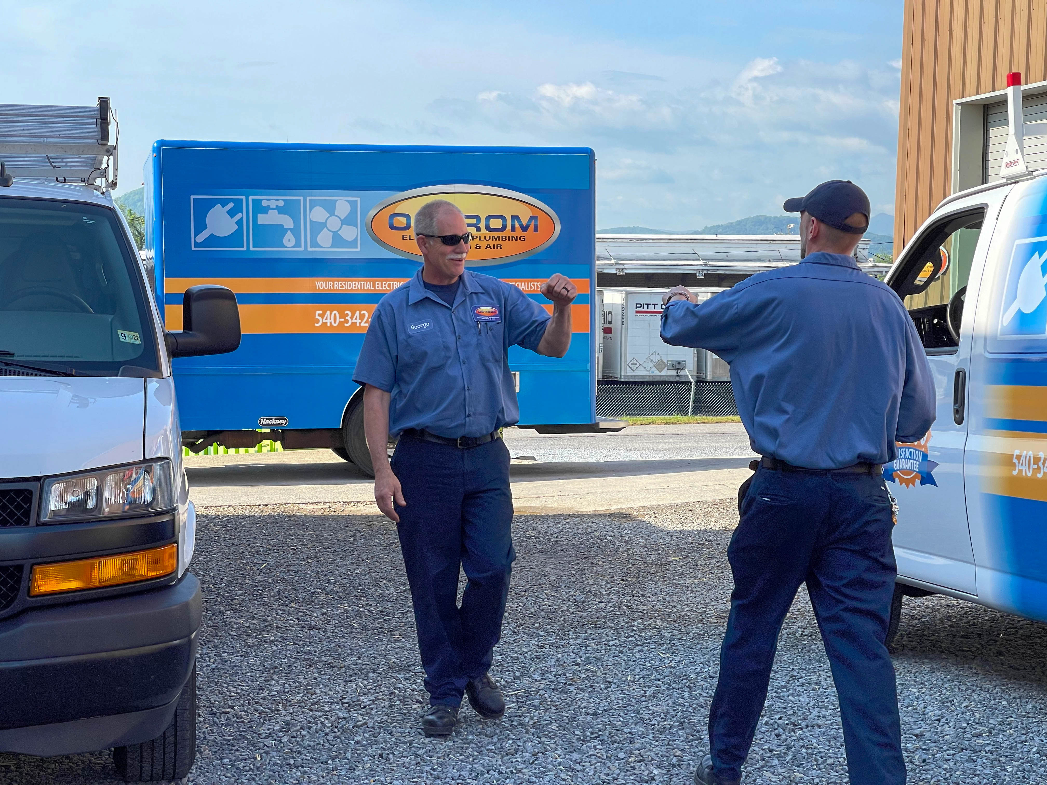 Trust Ostrom Electrical Plumbing Heating & Air Conditioning for reliable and professional service with a smile.