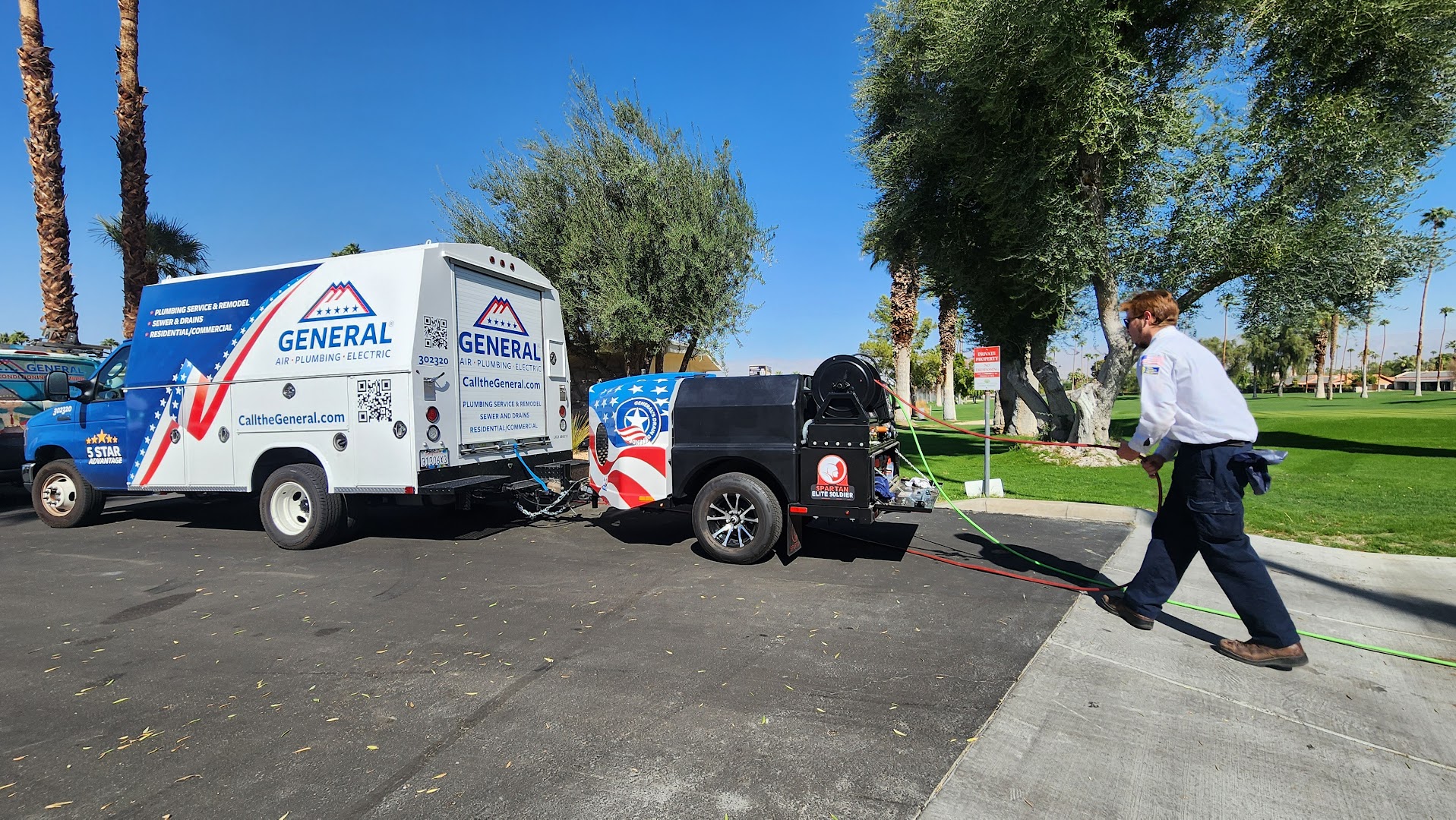 Experience excellence with General Air Conditioning & Plumbing, where professionalism meets quality service.