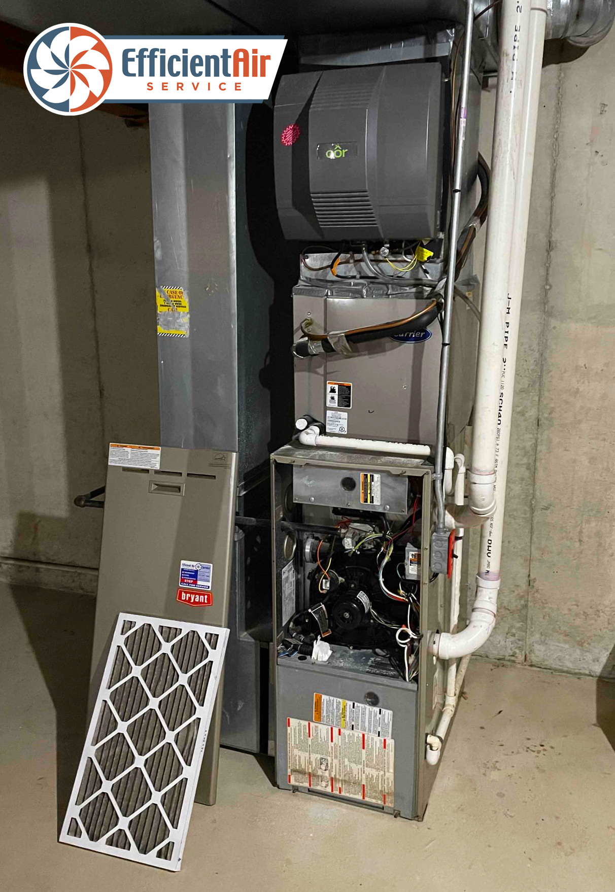 Rely on Efficient Air Service for all your HVAC needs, ensuring your home stays comfortable year-round with professional installation and attentive service.