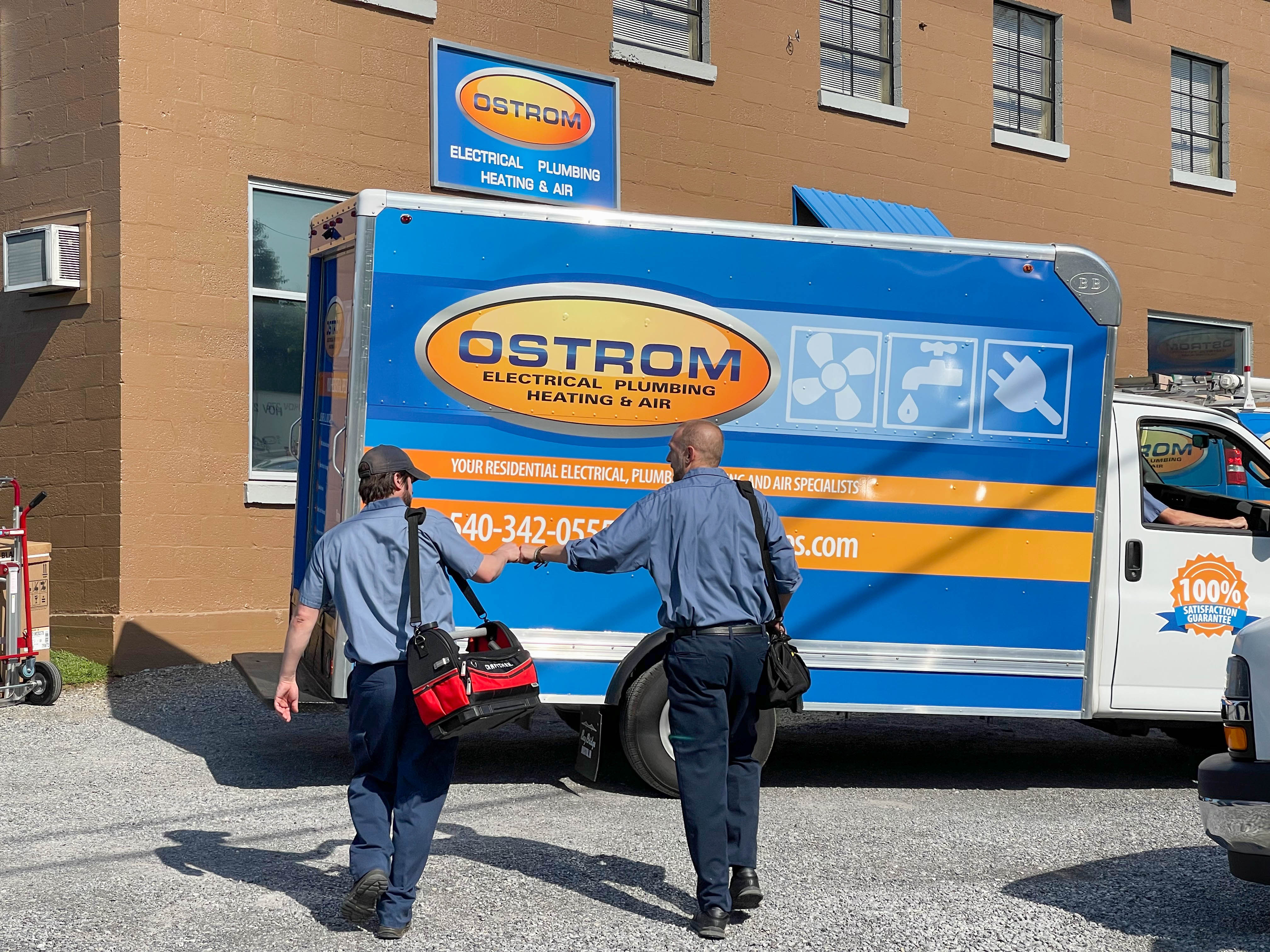 Trust Ostrom Electrical Plumbing Heating & Air Conditioning for reliable, professional service right at your doorstep.
