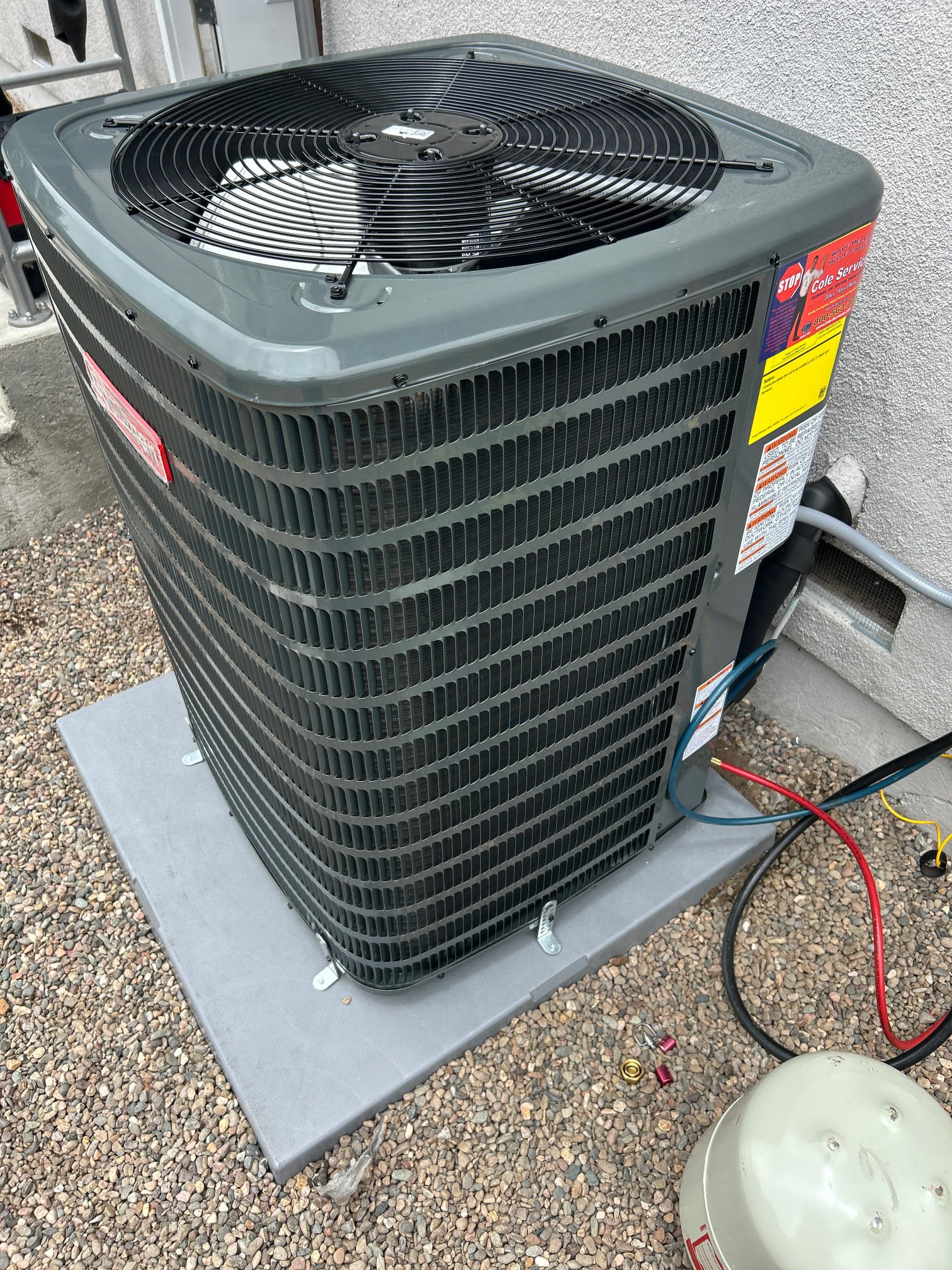 Keep cool with confidence using Cole Services for superior AC installations and maintenance.