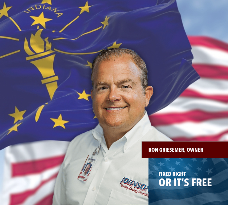 Experience exceptional service with Johnson Heating | Cooling | Plumbing, where every job is 'Fixed Right or It’s Free'.
