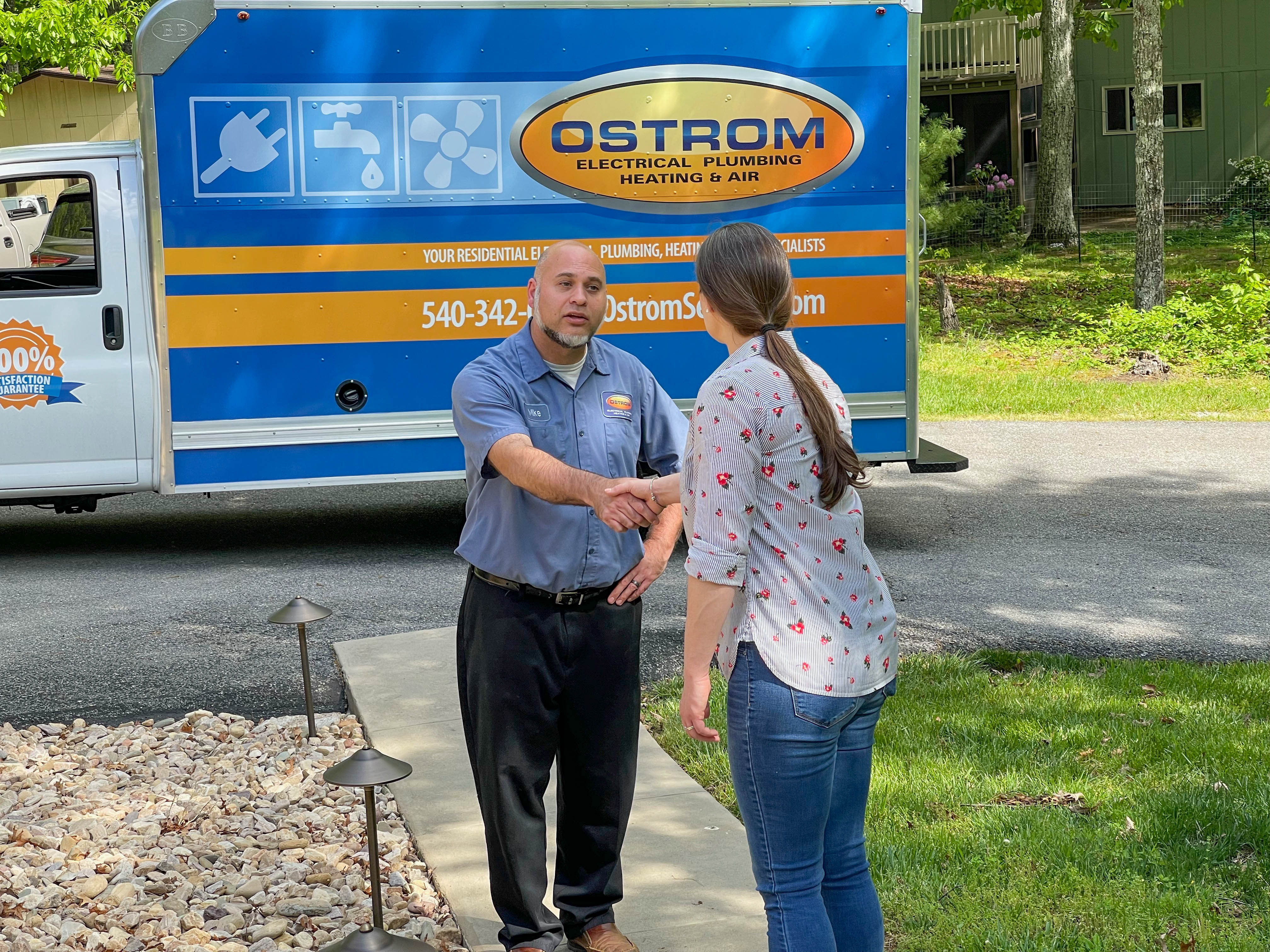 Experience the unparalleled professionalism and customer service of Ostrom Electrical Plumbing Heating & Air Conditioning.