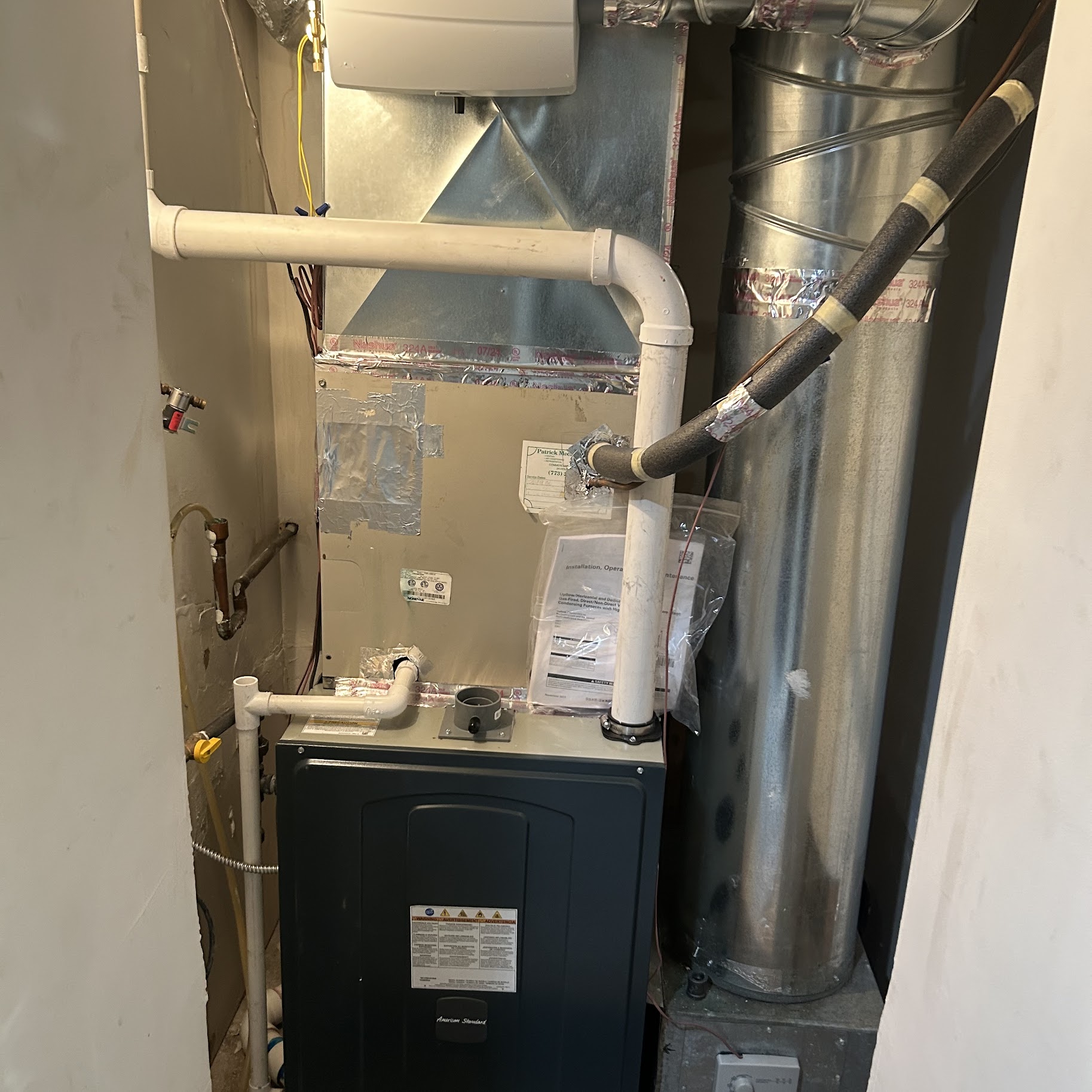 Professional installation and neat workmanship keep your home comfortable, trust Oasis Heating and Cooling for reliable HVAC performance.