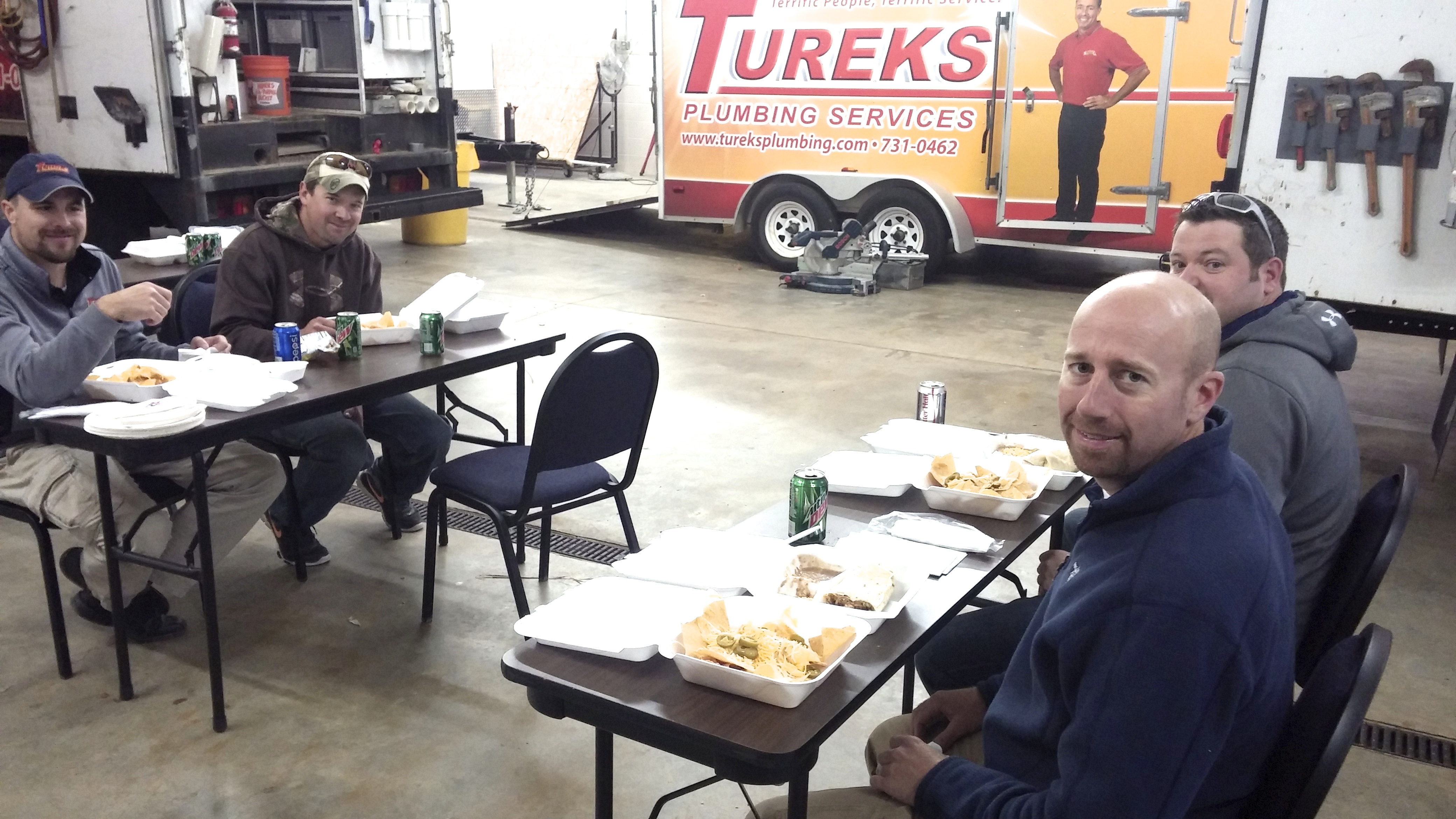 Experience the exceptional teamwork and dedication at Tureks Plumbing Services, where quality and customer care come first.