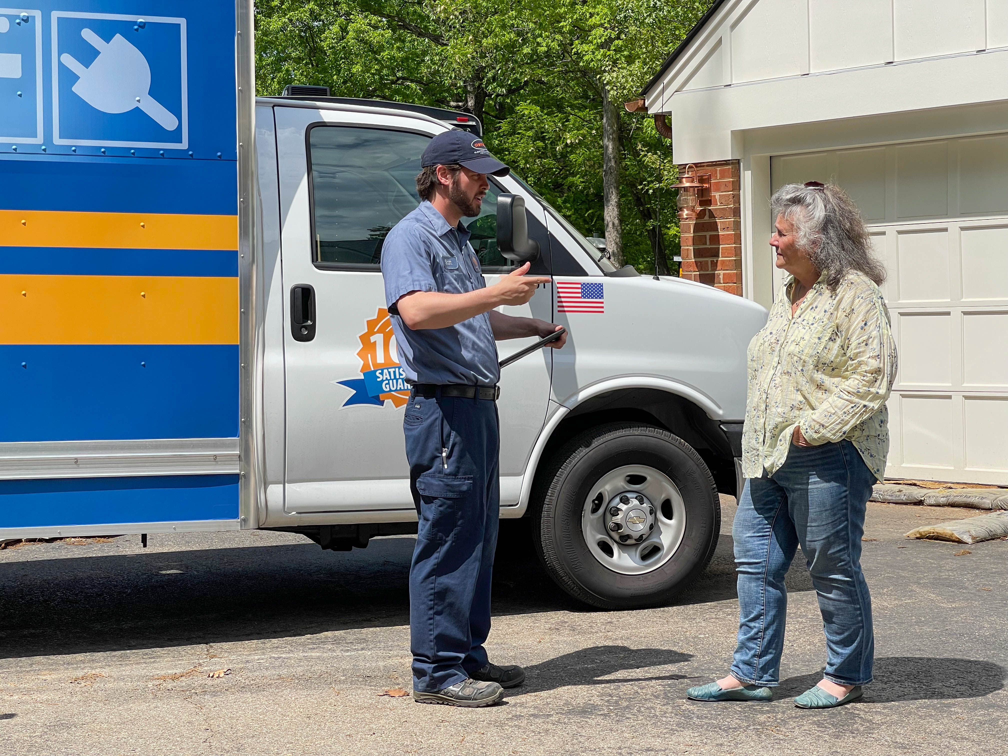 Experience reliable and friendly service with Ostrom Electrical Plumbing Heating & Air Conditioning, where customer satisfaction is our priority!