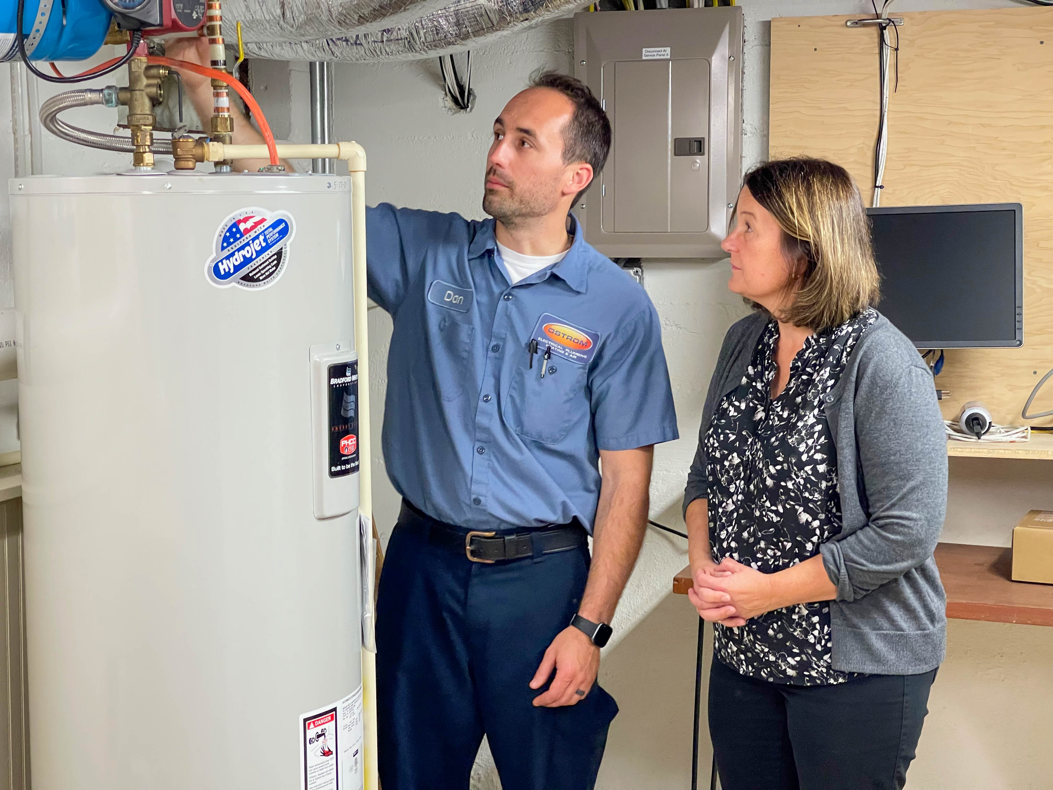 Experience top-notch service and expert advice with Ostrom Electrical Plumbing Heating & Air Conditioning.