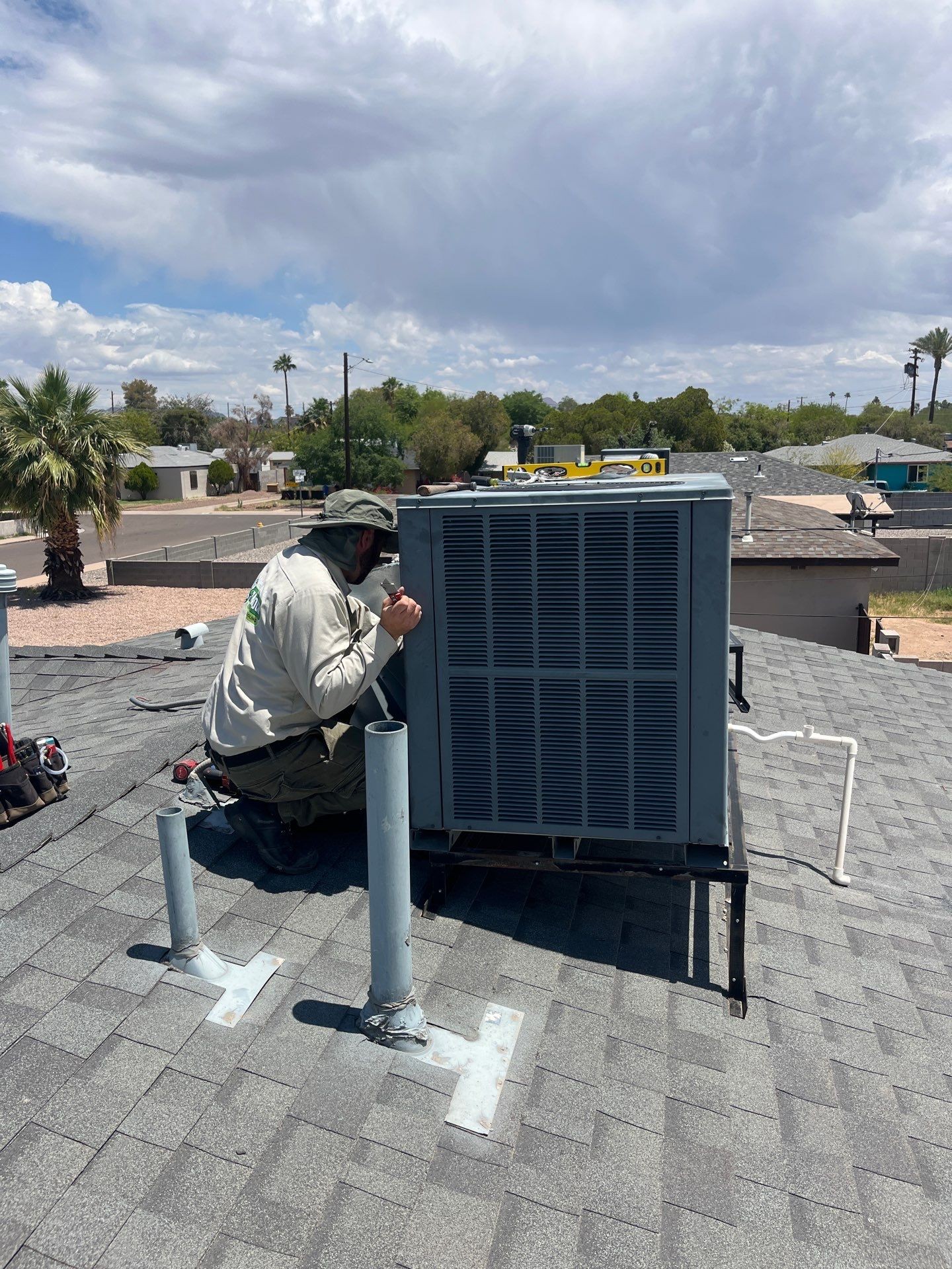Trust Shamrock Heating & Cooling for reliable rooftop HVAC maintenance, ensuring comfort and efficiency under any sky.
