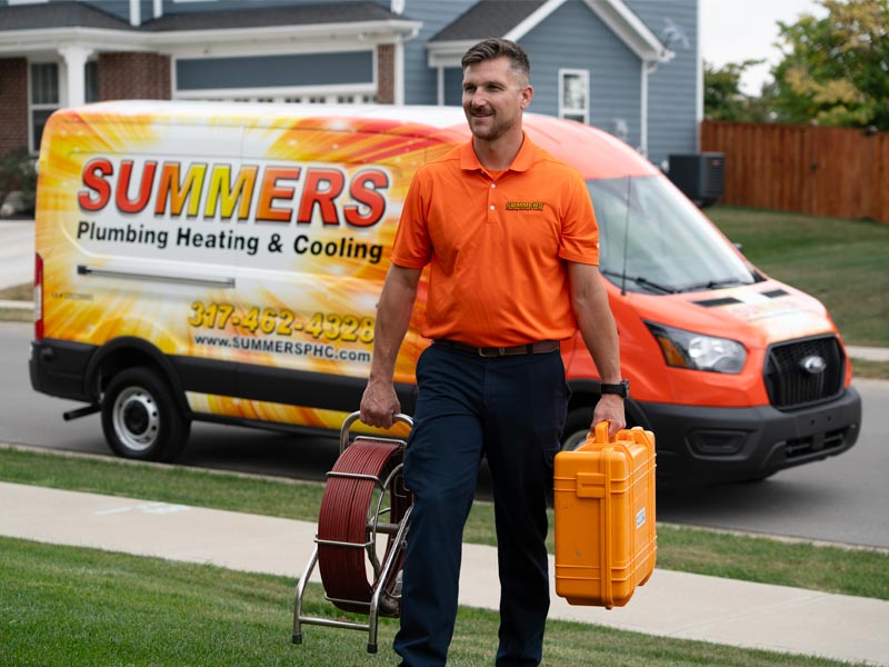 Experience top-notch service with Summers Plumbing Heating & Cooling, where professionalism meets reliability at your doorstep.