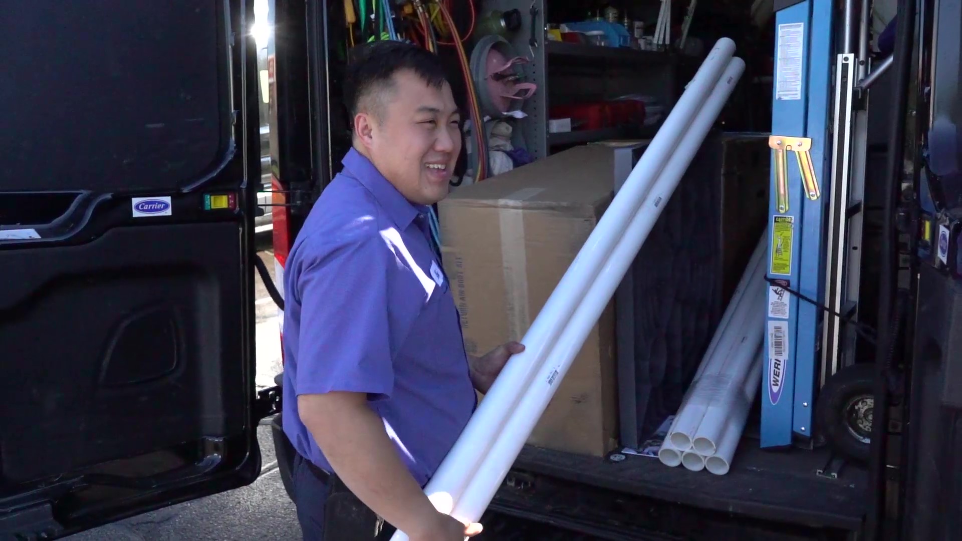 Aquarius Home Services: Ready to assist you with a smile and quality service.