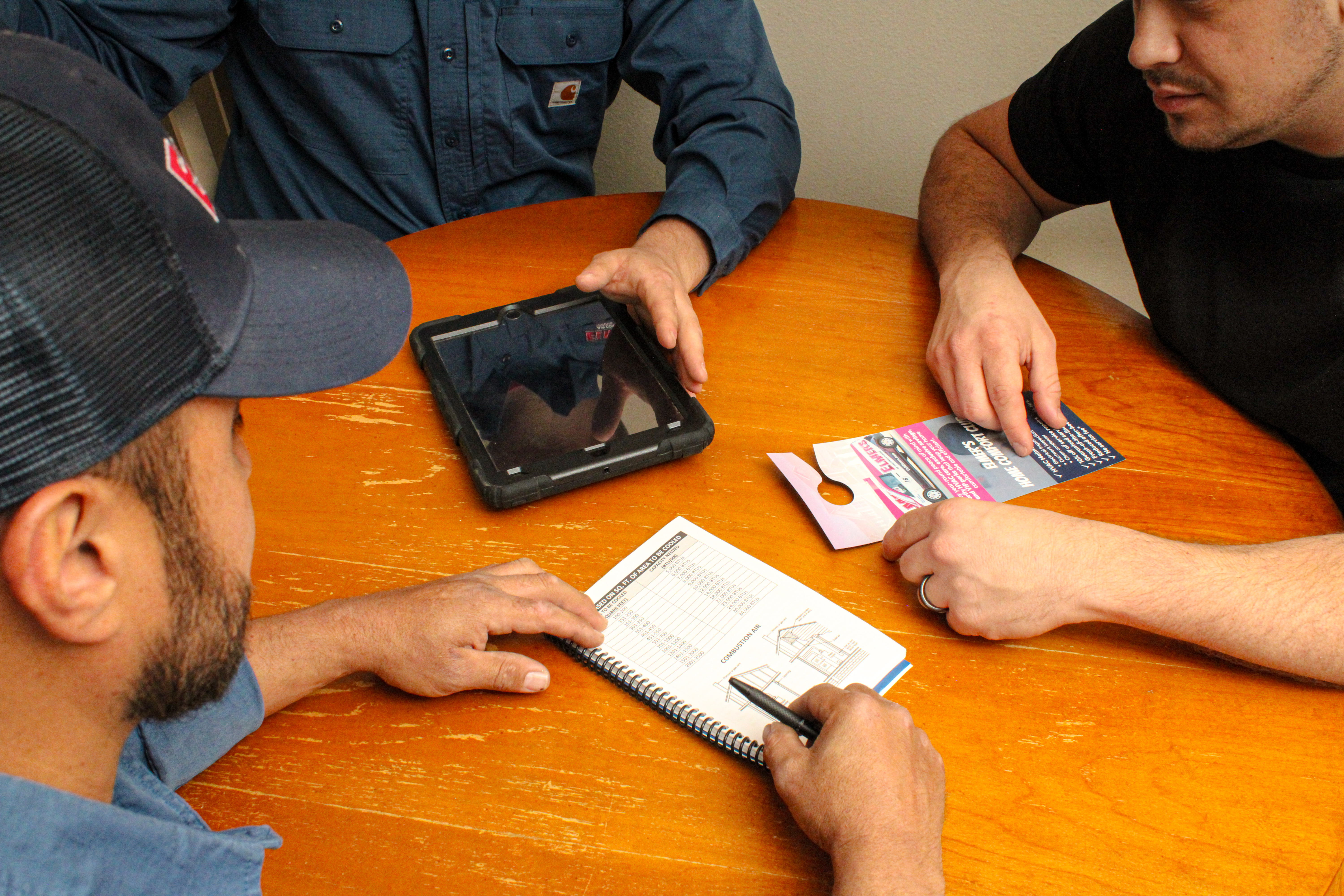 Elmer's Home Services: Delivering exceptional service and professionalism through teamwork and technology.