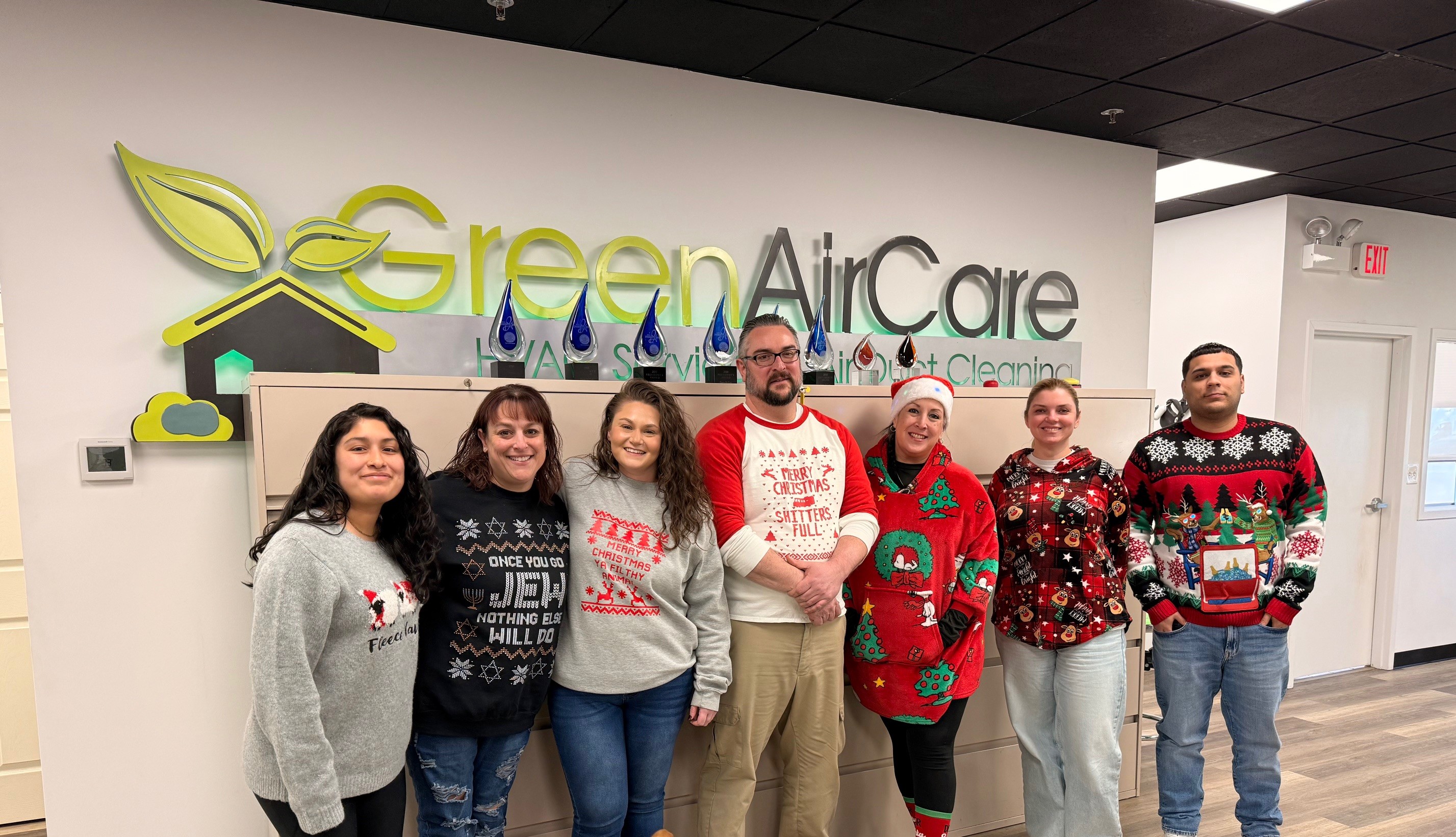 Celebrate the holidays with Green Air Care, where quality service and a friendly team come together!