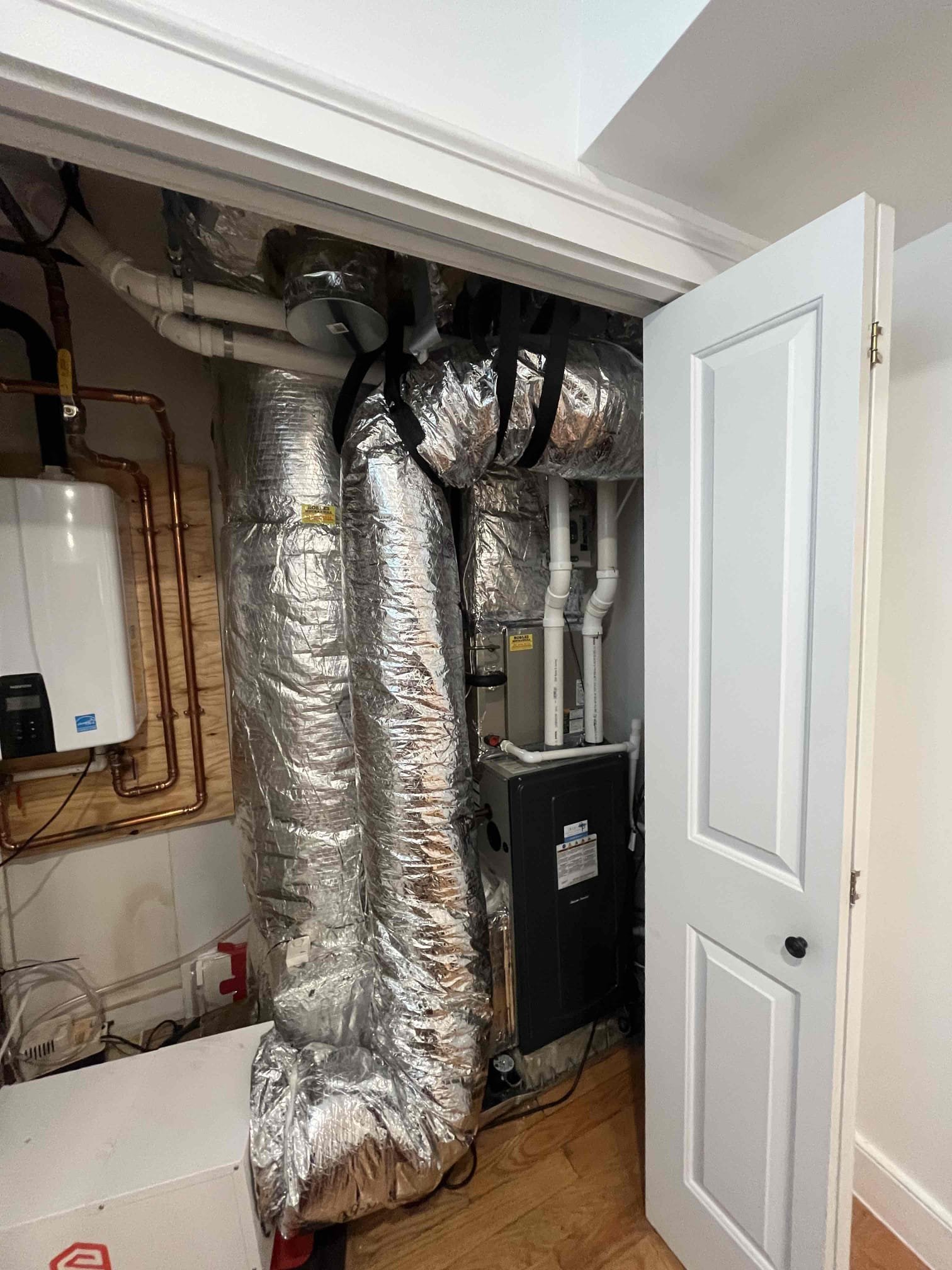 Akian Plumbing, Heating, Cooling & Electric demonstrates meticulous craftsmanship and efficient ductwork installation to keep your home comfortable and energy smart.