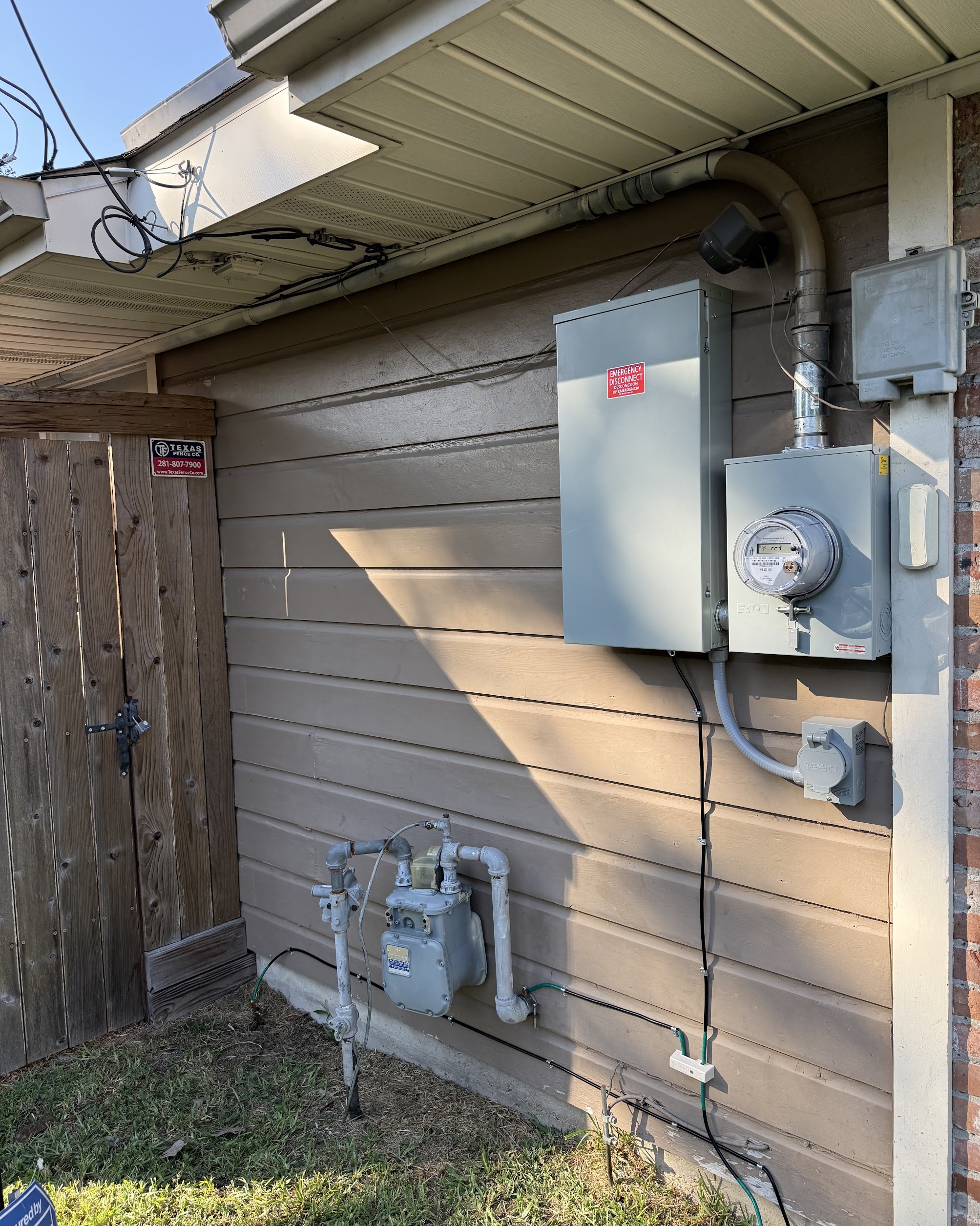With tidy wiring and well-mounted meters, Abacus Plumbing, Air Conditioning & Electrical shows the craftsmanship customers can trust for safe, reliable service.