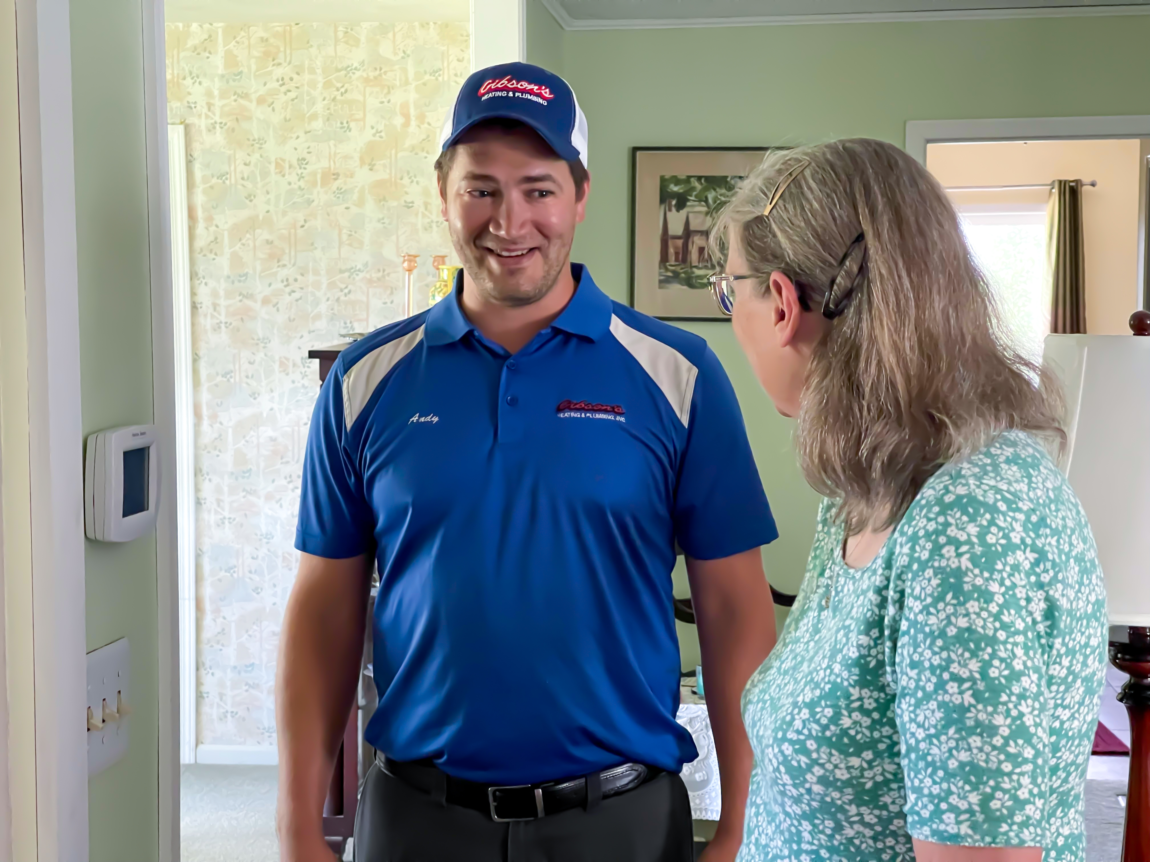 Experience exceptional service with Gibson's Heating & Plumbing, Inc., where our friendly professionals prioritize your comfort and satisfaction.