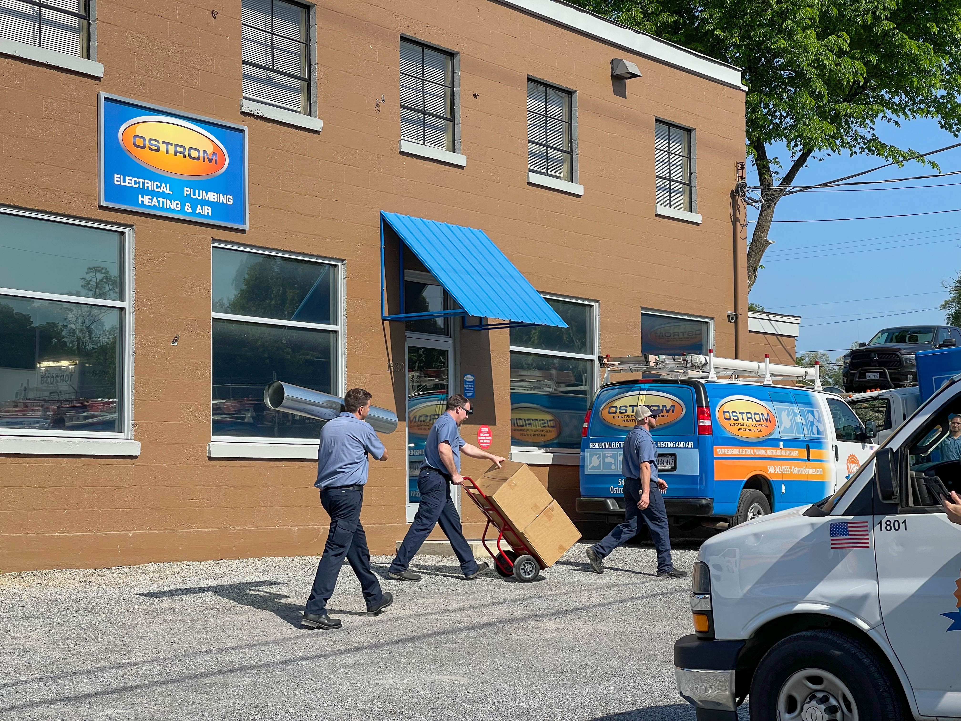 Experience unmatched expertise and professionalism with Ostrom Electrical Plumbing Heating & Air Conditioning.