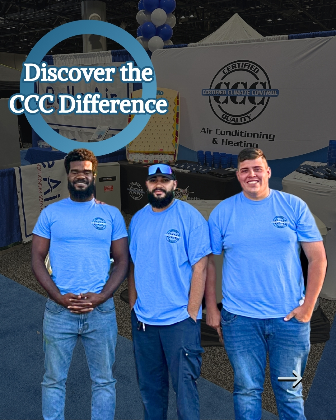 At Certified Climate Control, we invite you to 'Discover the CCC Difference' in quality air conditioning and heating services.