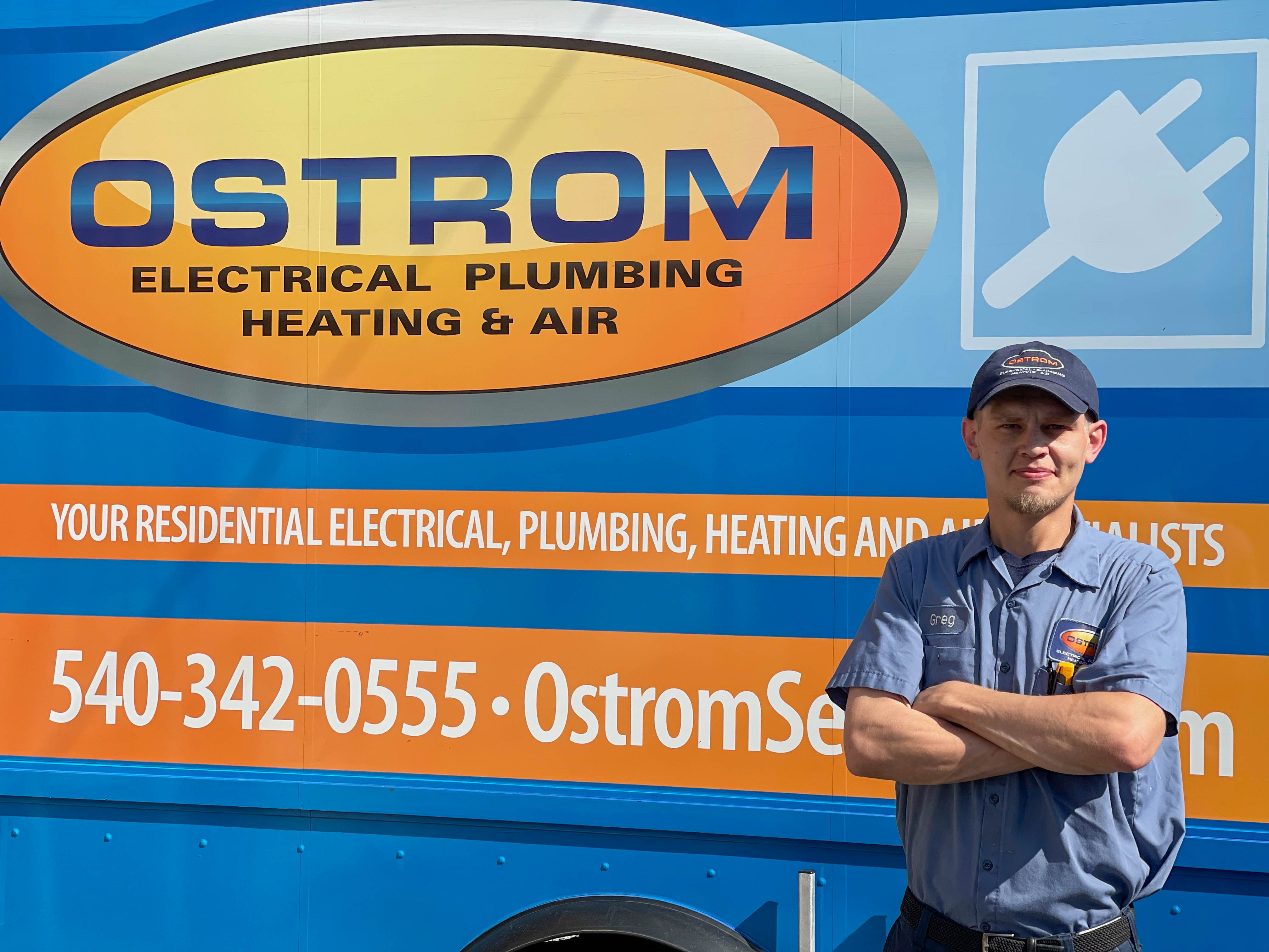 Experience top-notch electrical, plumbing, and HVAC services with Ostrom Electrical Plumbing Heating & Air Conditioning. We've got you covered!