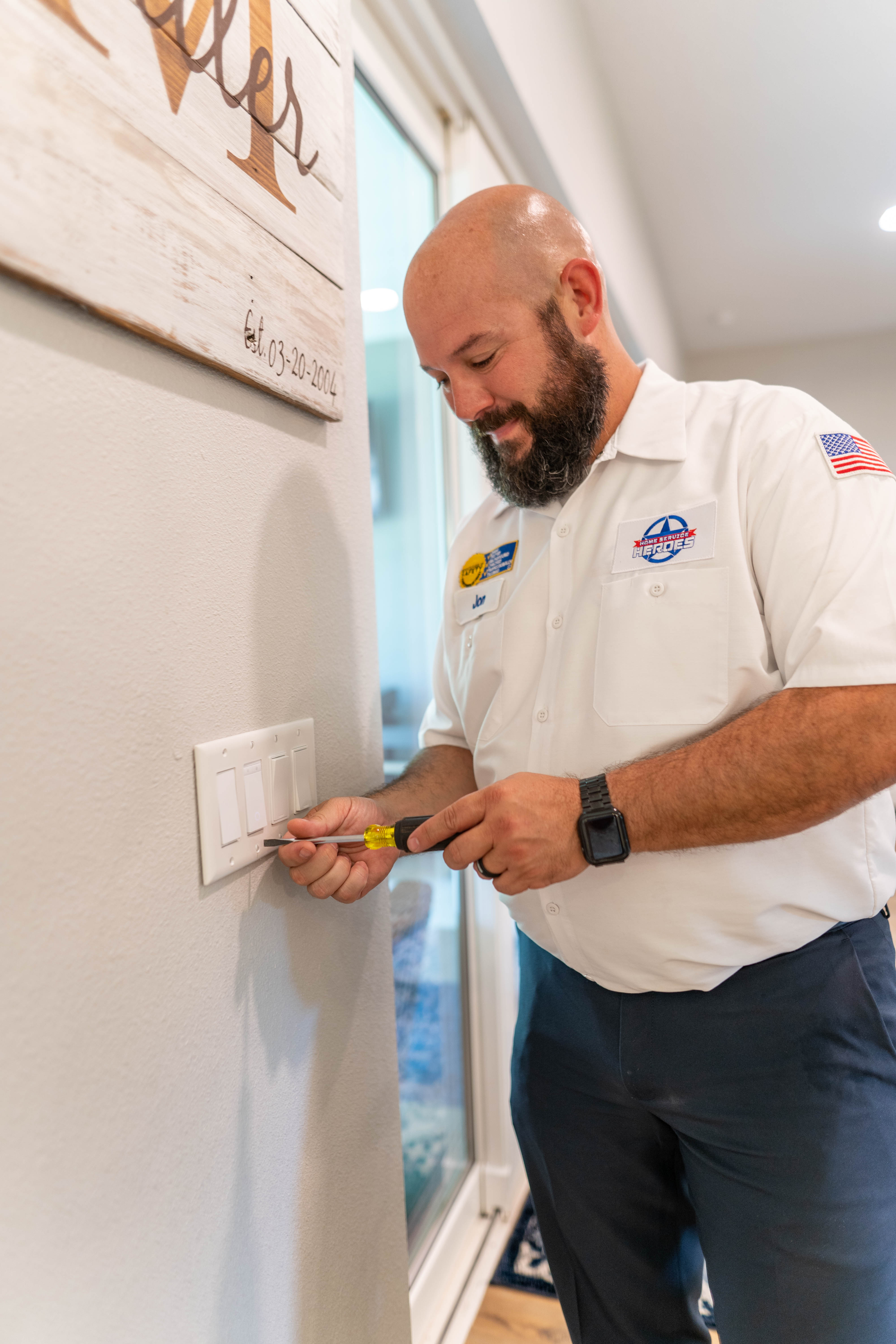 Home Service Heroes: Delivering expert electrical solutions with professionalism and care.