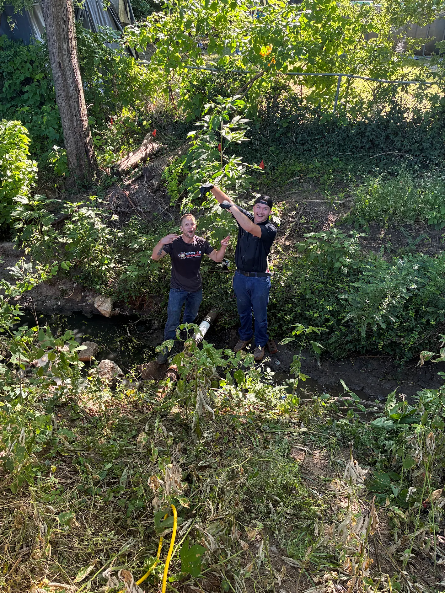 Spot On Plumbing of Tulsa: Ensuring Your Outdoor Plumbing Needs Are Met with Quality and Care.