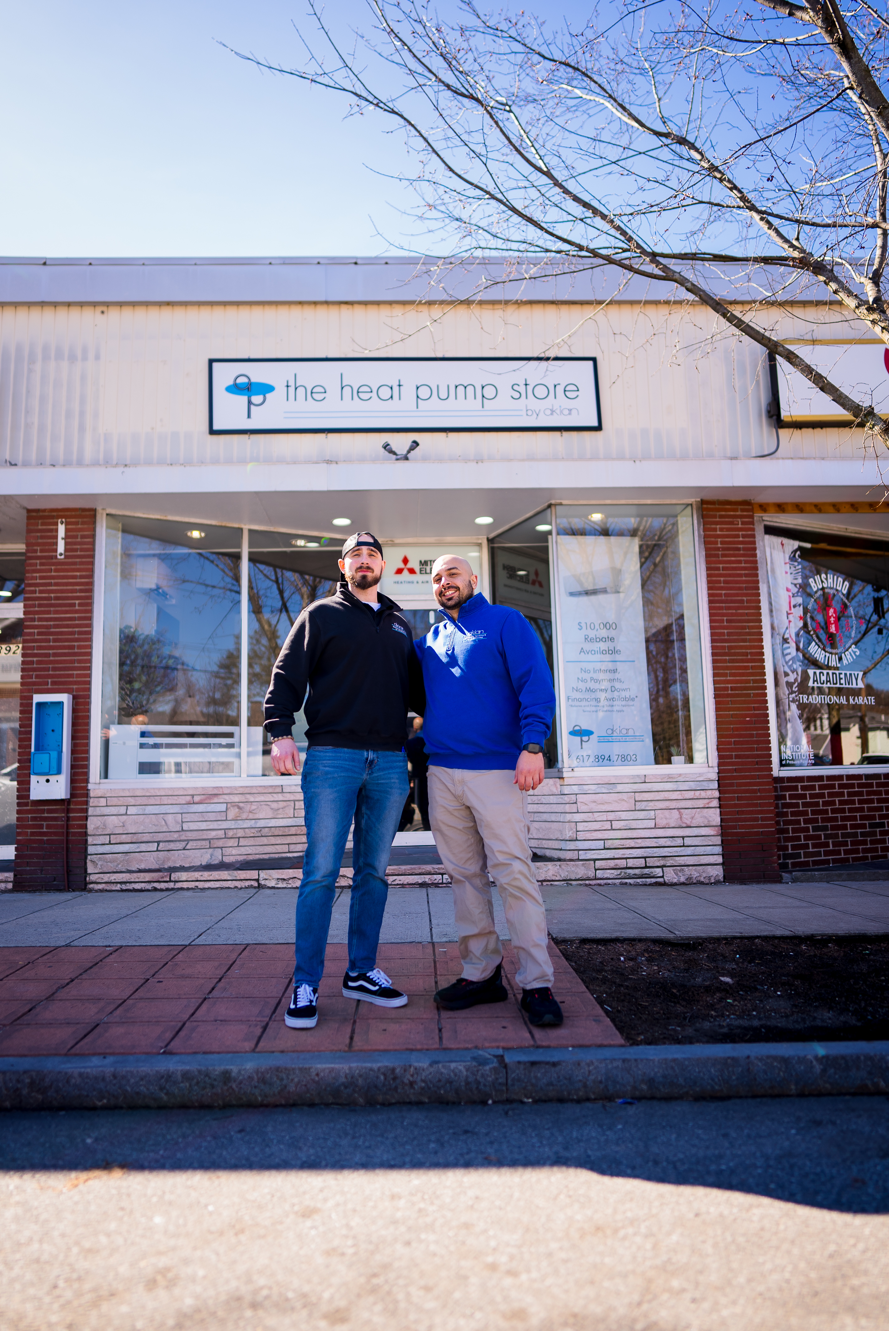 Experience top-notch service with Akian Plumbing, Heating & Air Conditioning at The Heat Pump Store - where professionalism meets customer satisfaction.