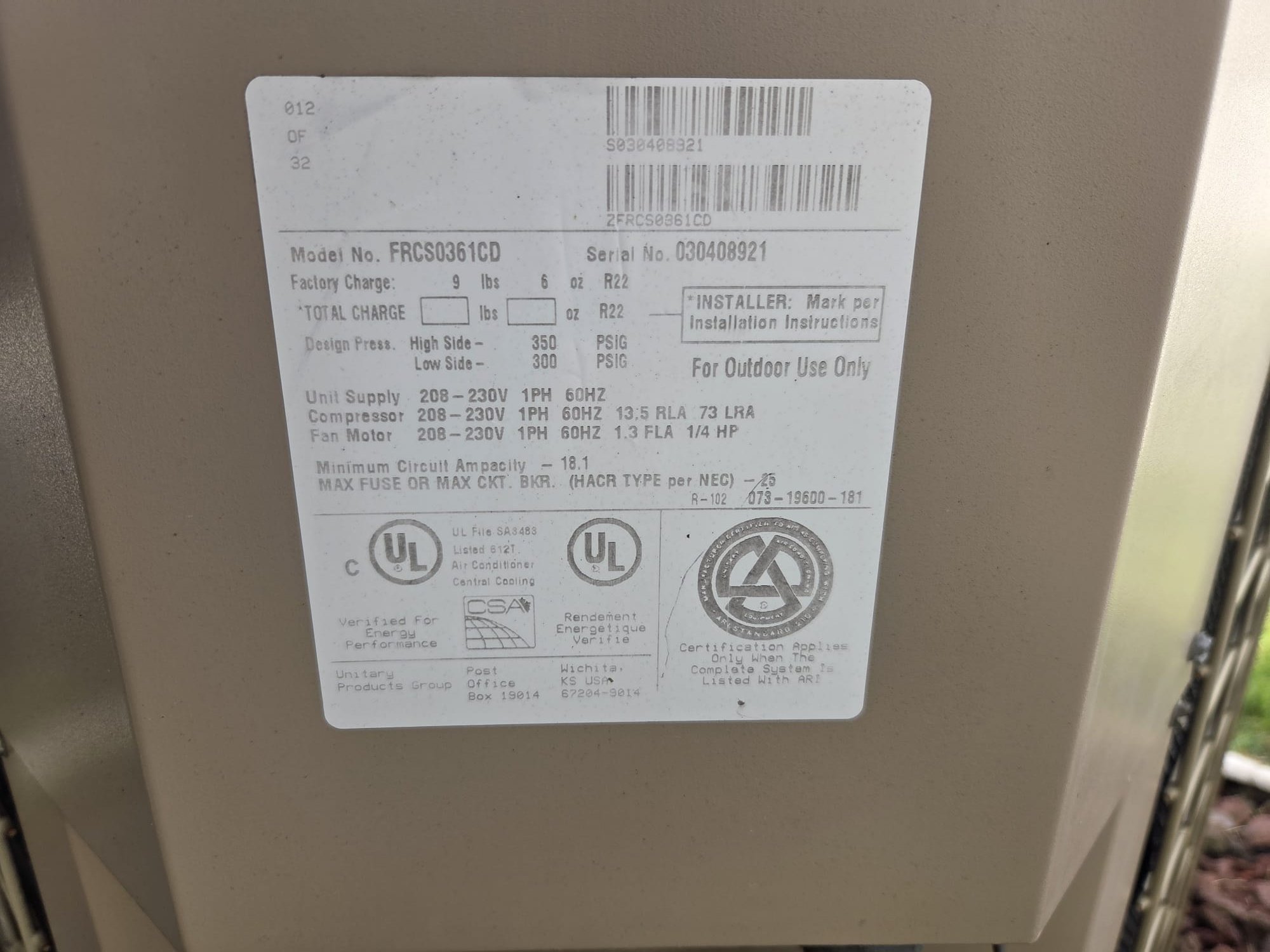 Service Professionals ensures your outdoor HVAC installations meet top safety and efficiency standards, backed by trusted certifications.