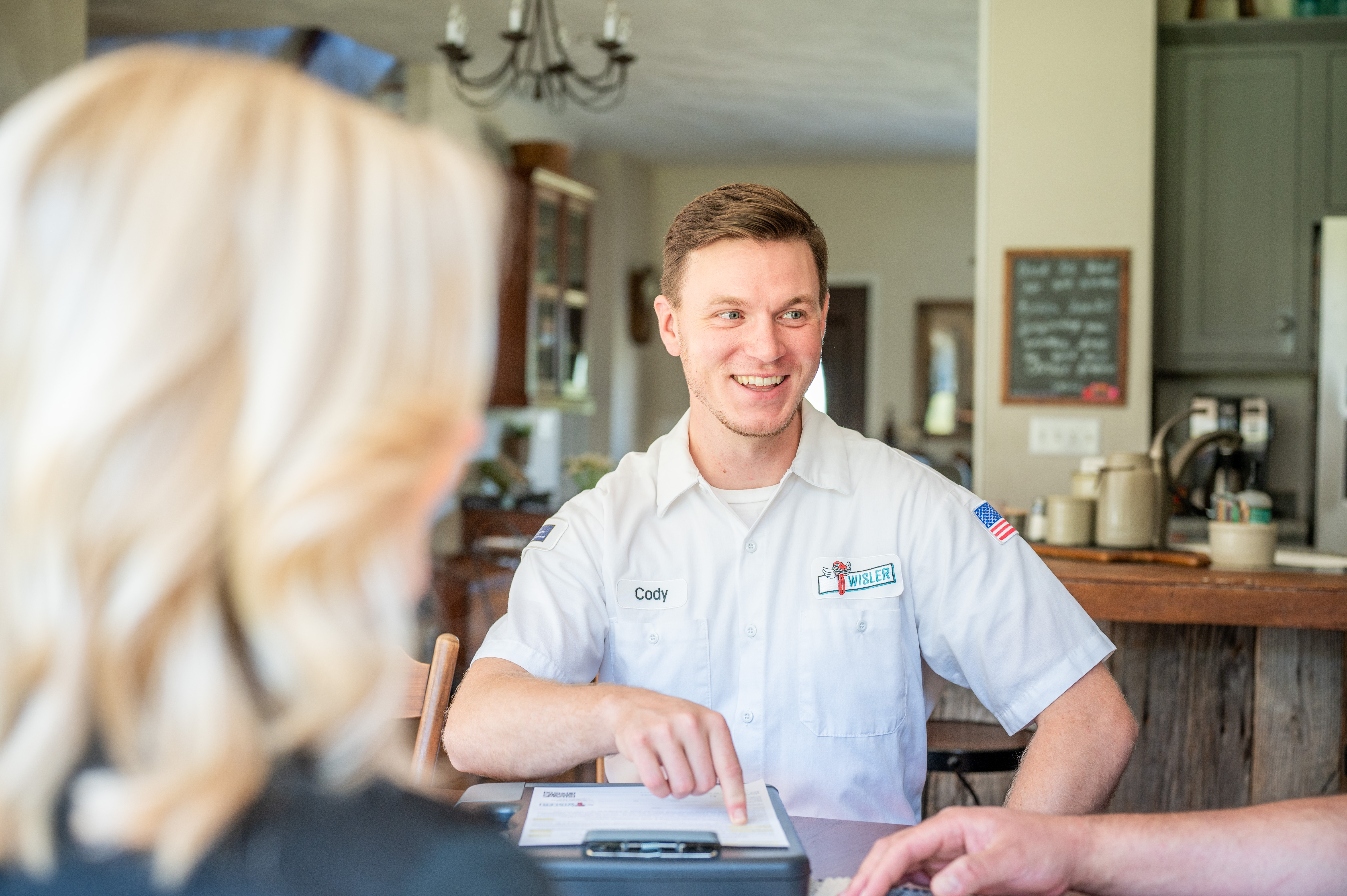 Experience exceptional service with Wisler Plumbing, Heating, Cooling, and Electrical - where professionalism meets reliable solutions at your doorstep.
