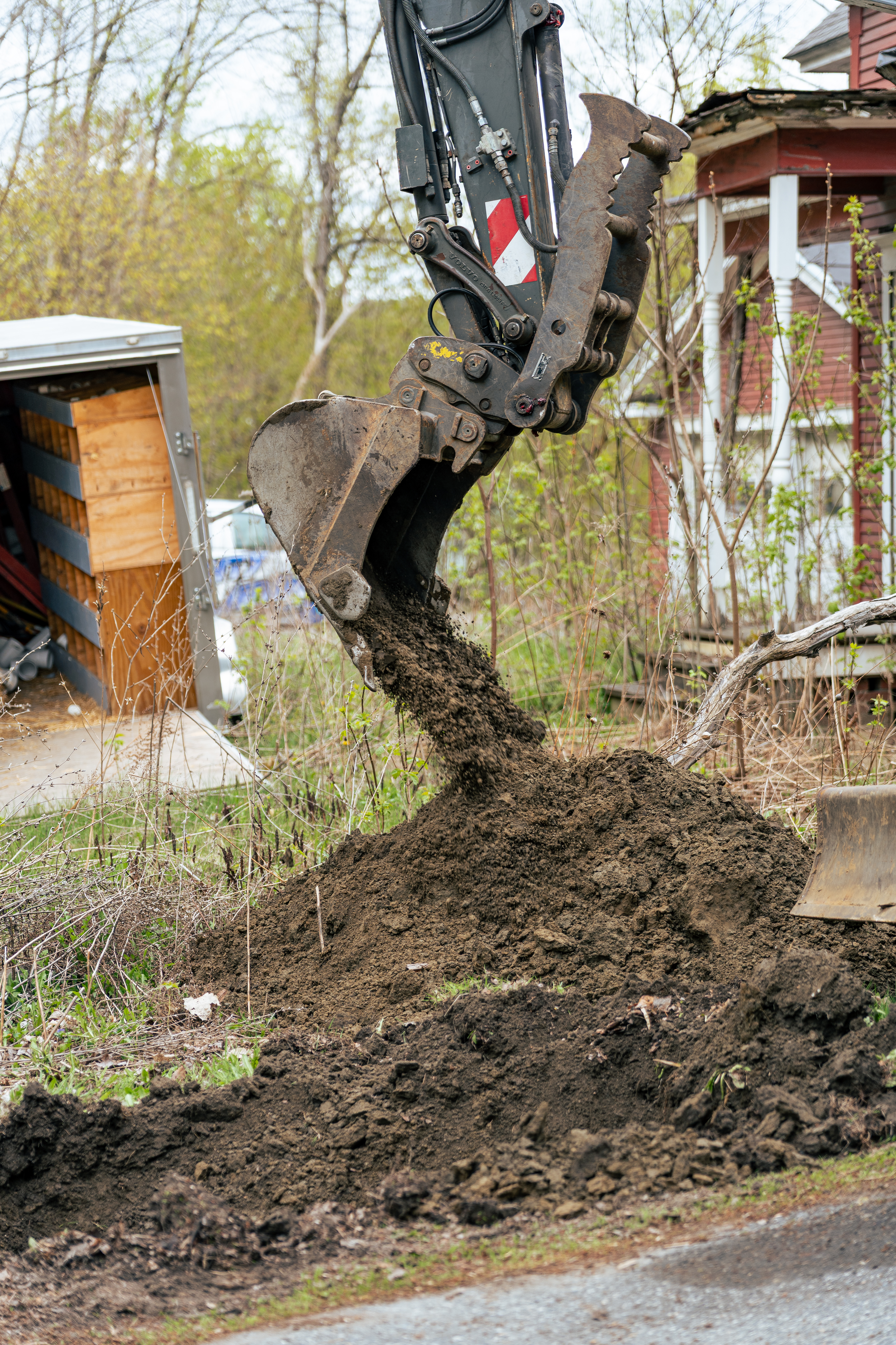 Dependable excavation and site preparation from Lloyd Plumbing, Heating, Air, Electrical shows careful workmanship and reliable results for homeowners.
