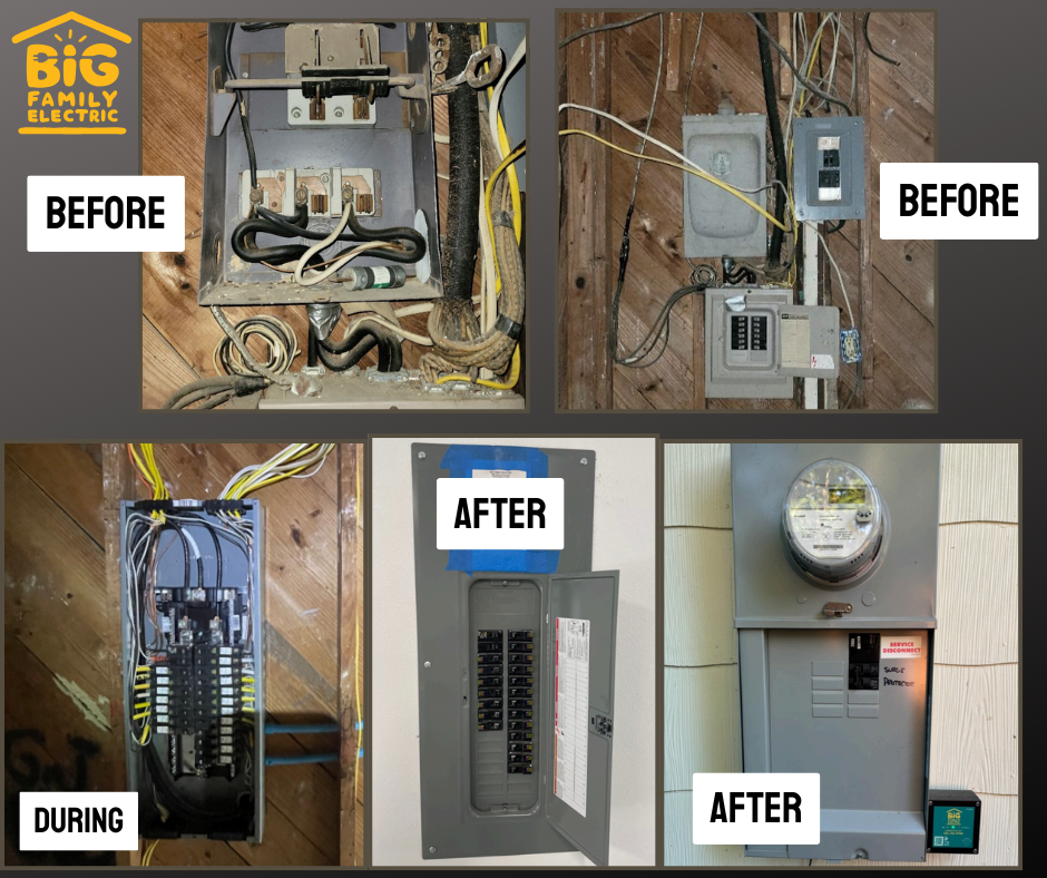 Transform outdated systems into safe and efficient home utilities with Big Family Electric!